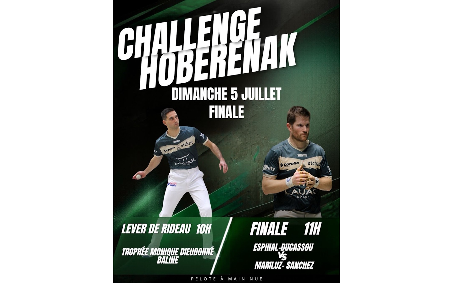 Finales Tournoi Monique Dieudonné et Hoberenak ...