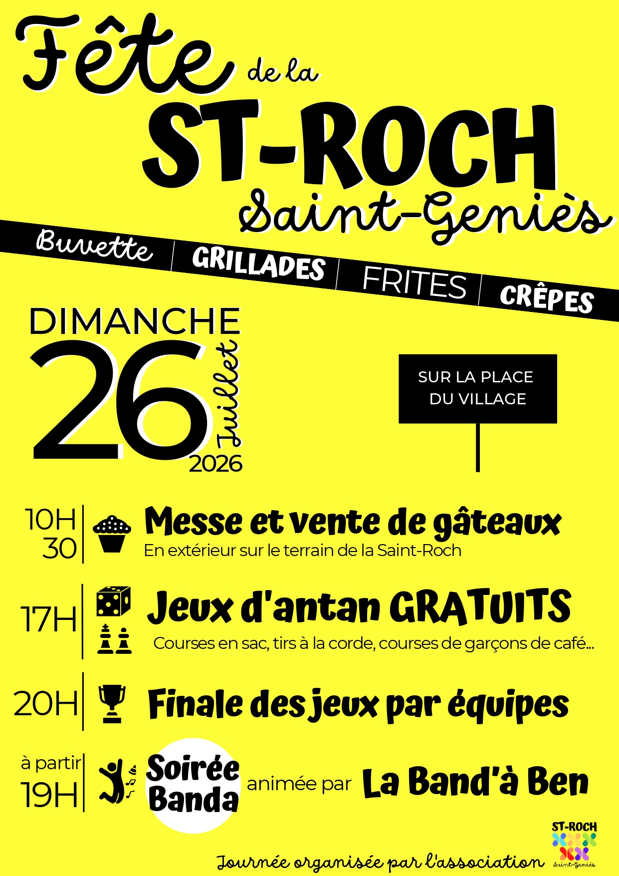 Fête de la St-Roch à Saint-Geniès