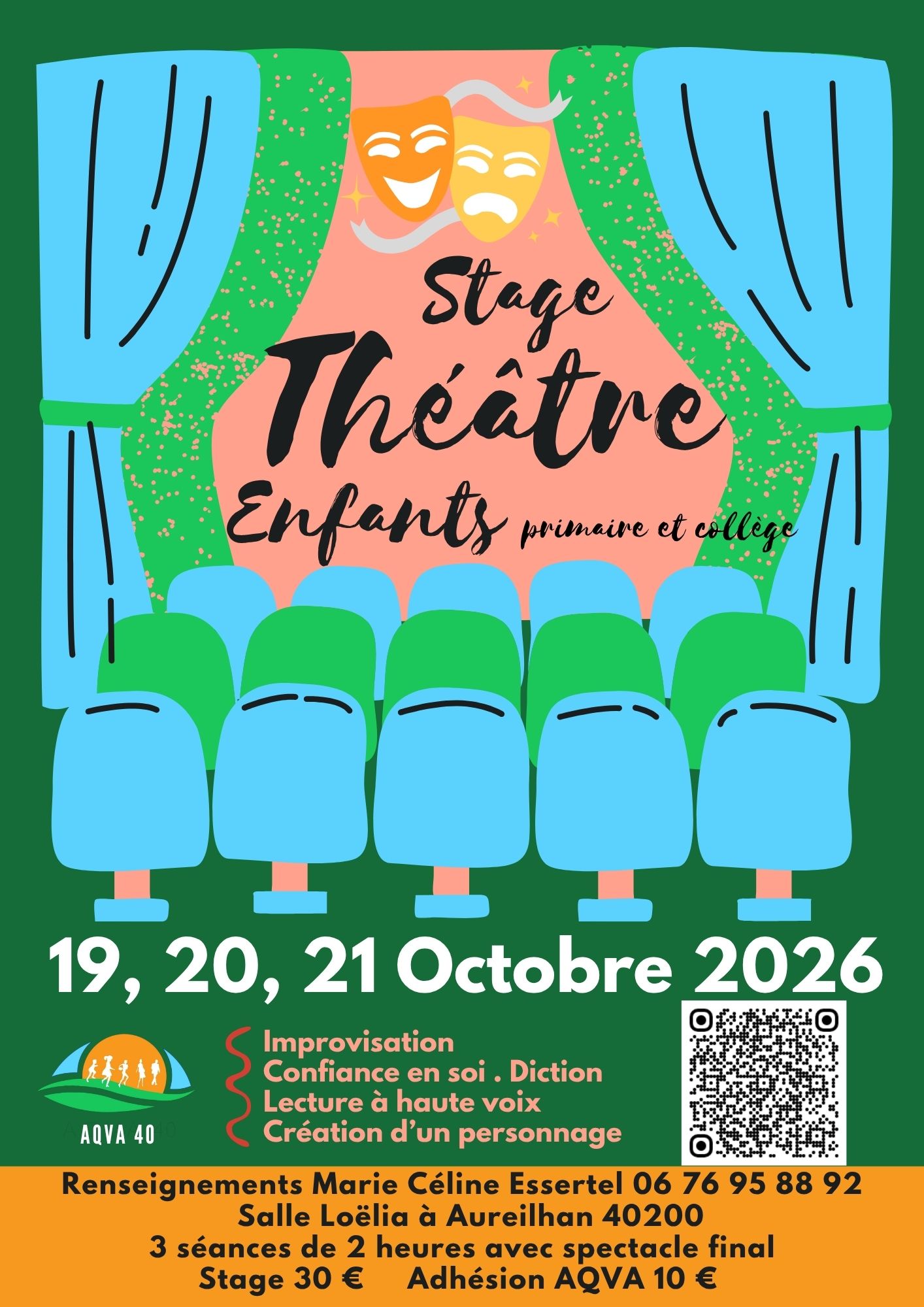 Stage de théâtre pour enfants