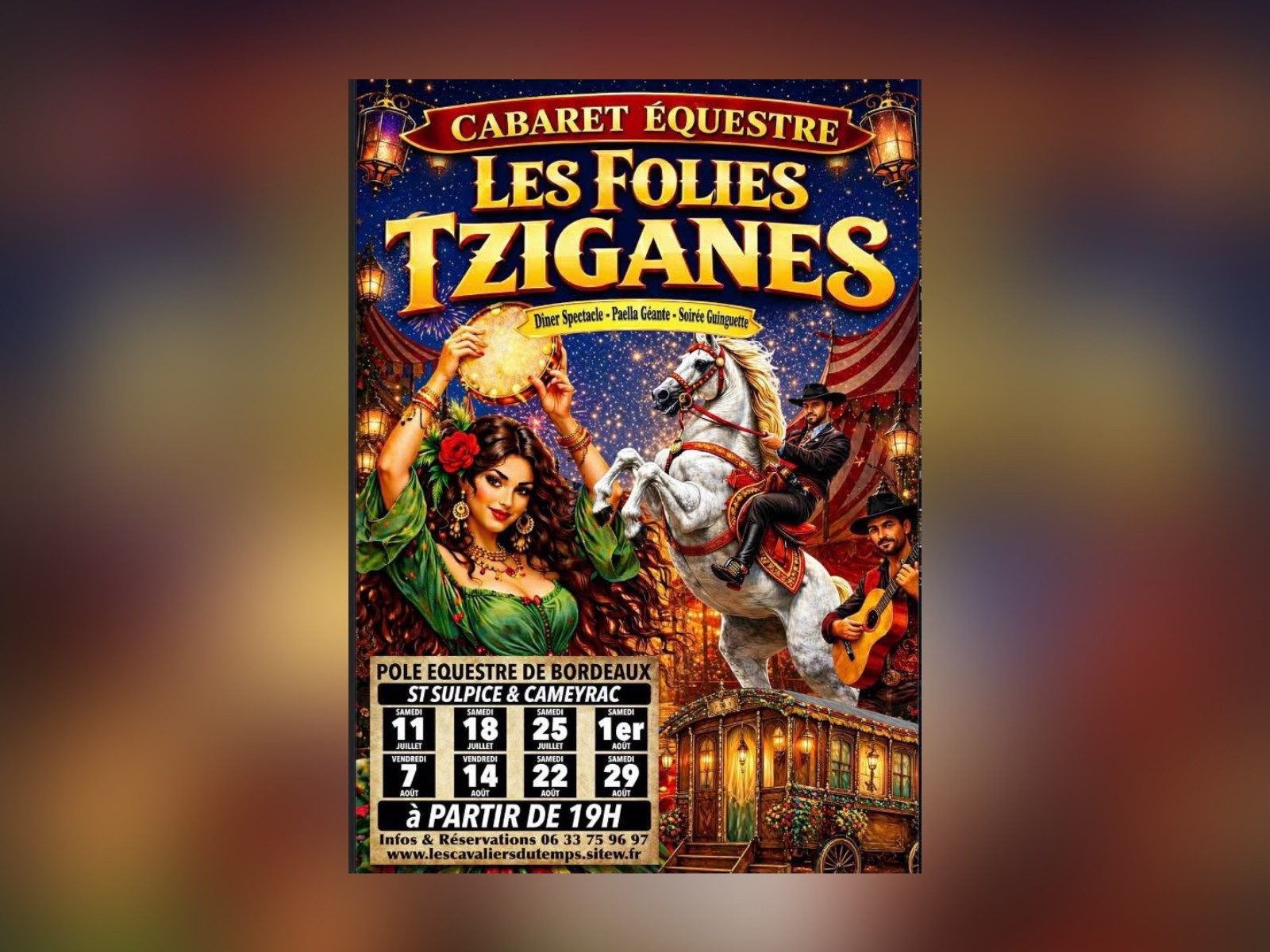 Cabaret équestre Les folies tziganes