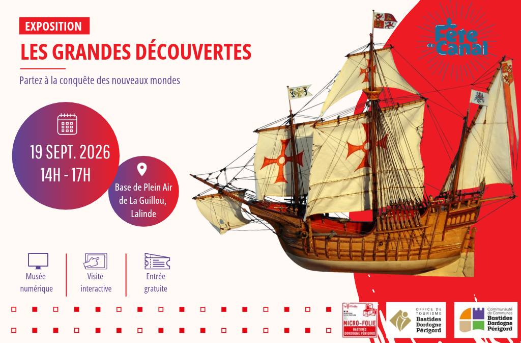 Fête du canal | Les Grandes découvertes : à la conquête des nouveaux mondes