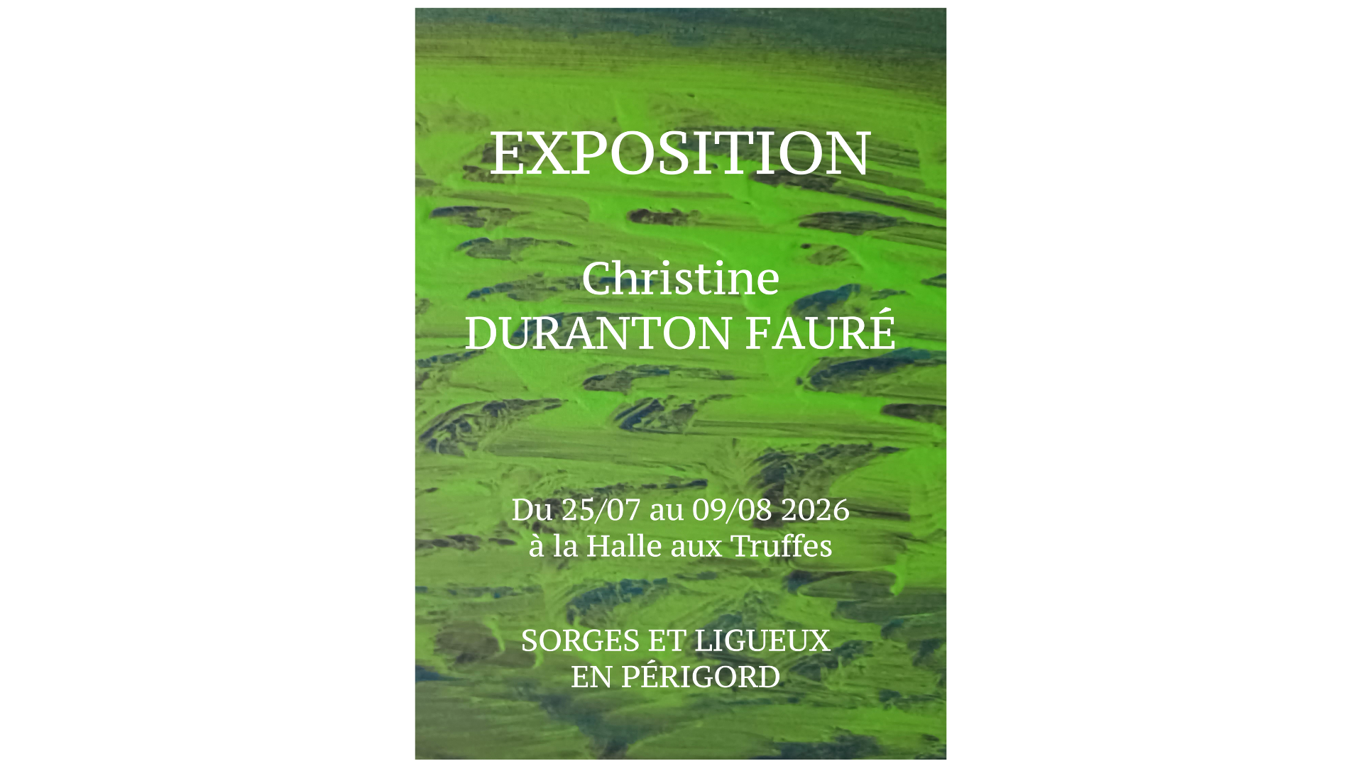 Exposition Christine Duranton Fauré