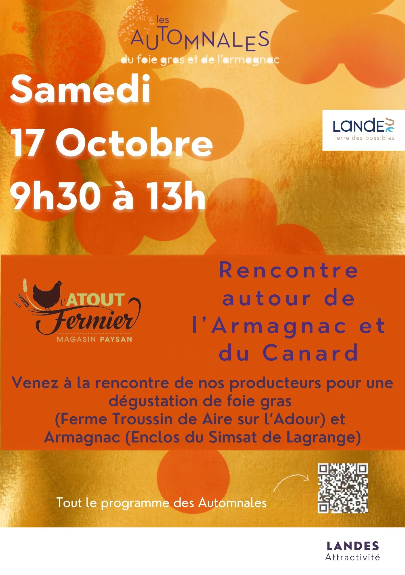 Rencontre autour de l'Armagnac et du Canard