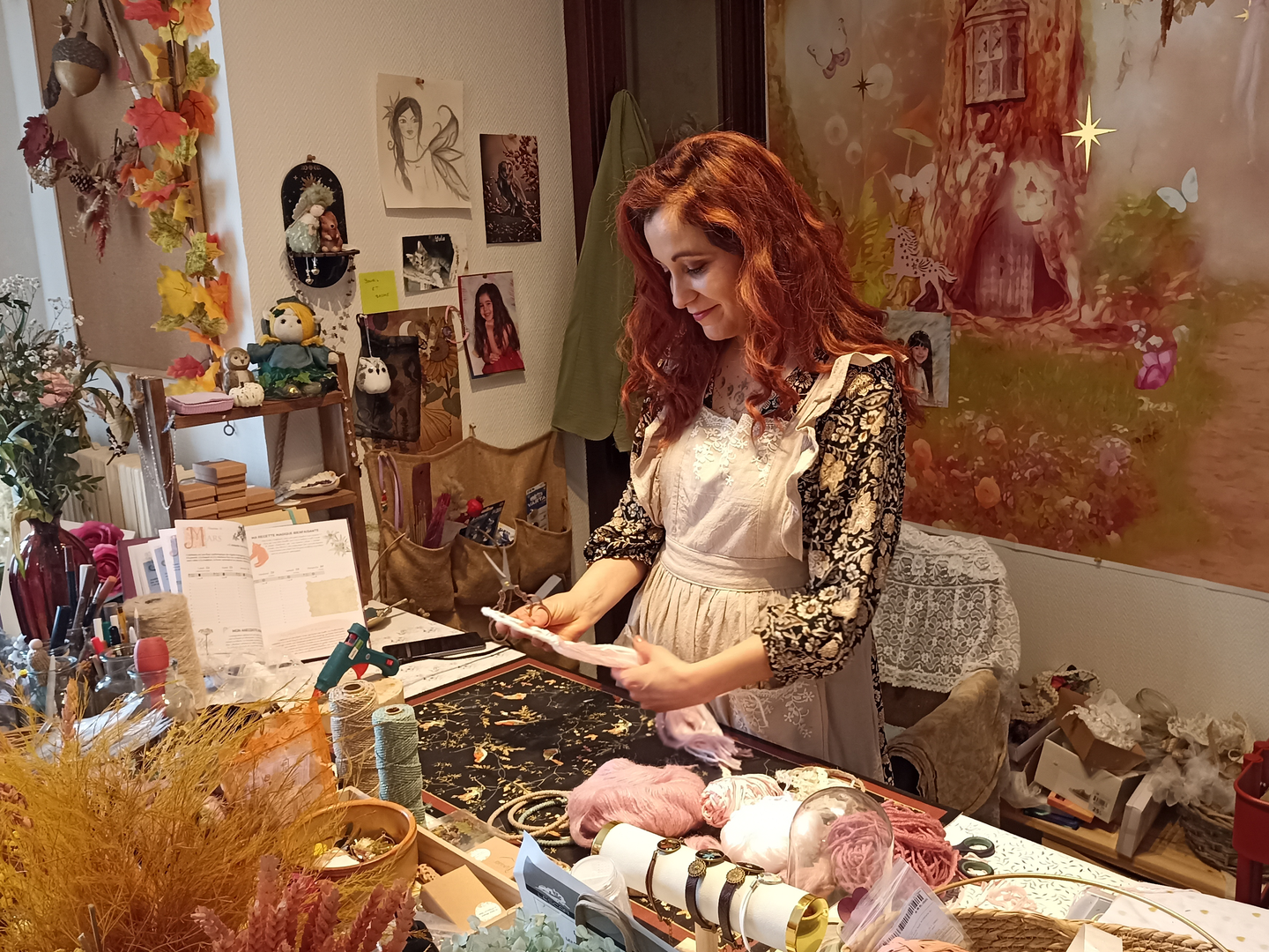 Atelier créatif "A l'orée de Soi", Plumi & Valéa