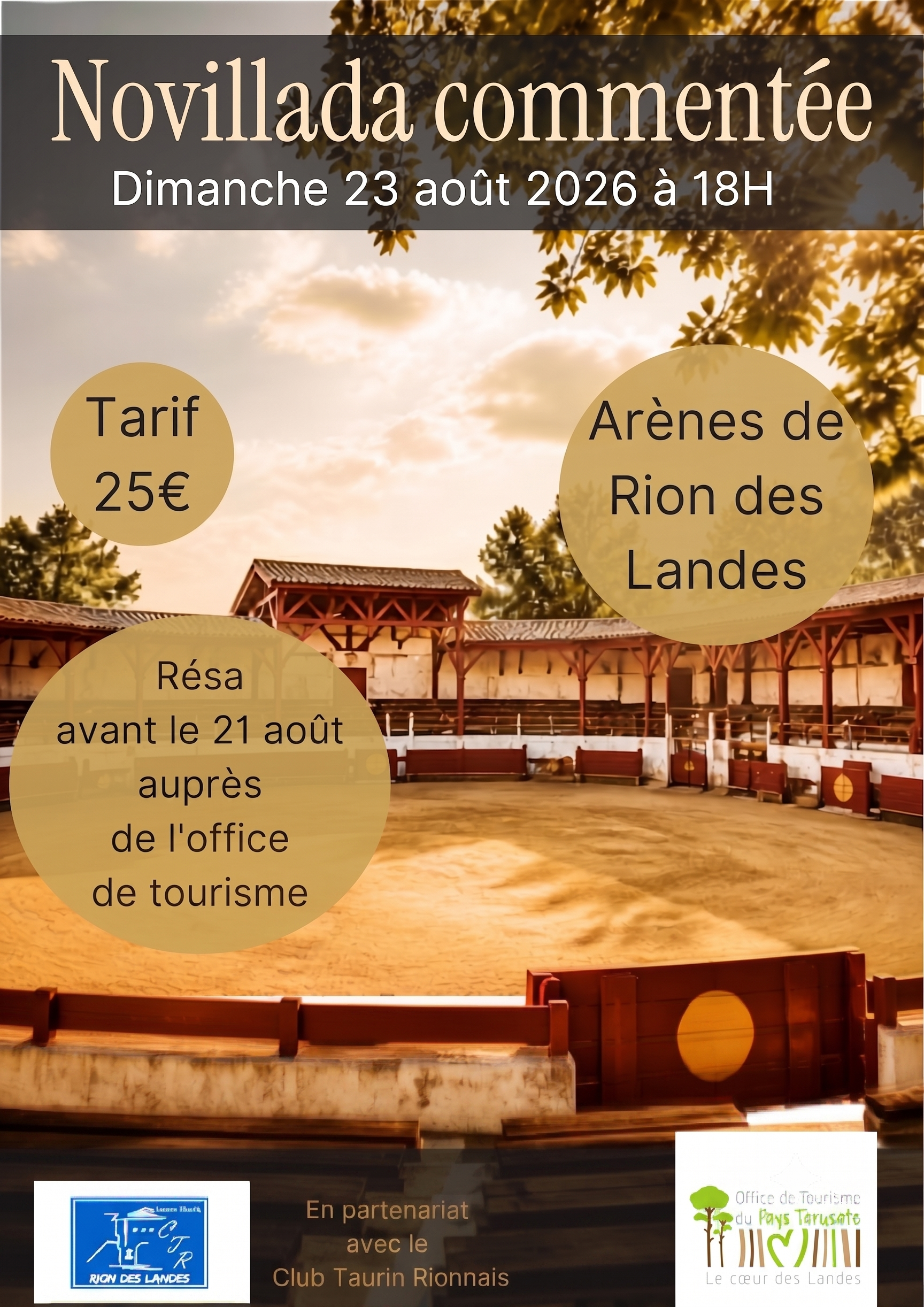 Novillada commentée