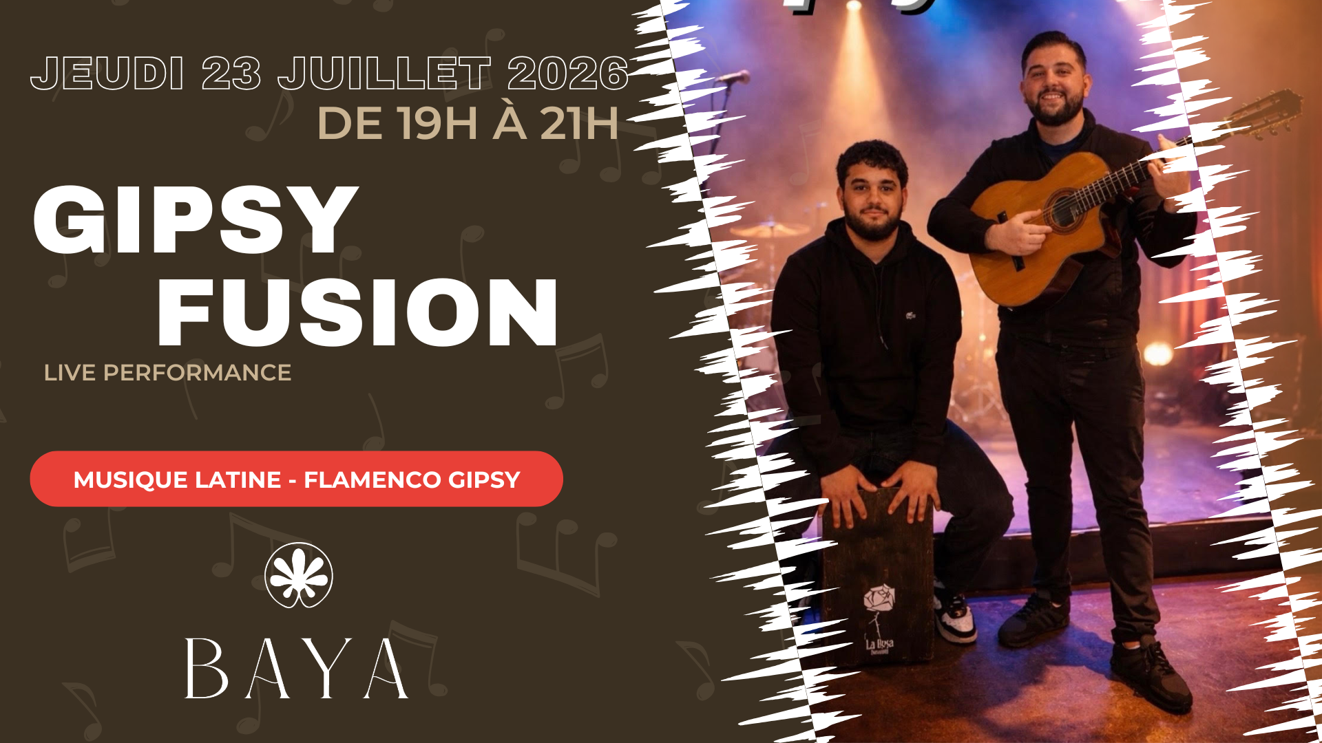 Gipsy Fusion Live au BAYA
