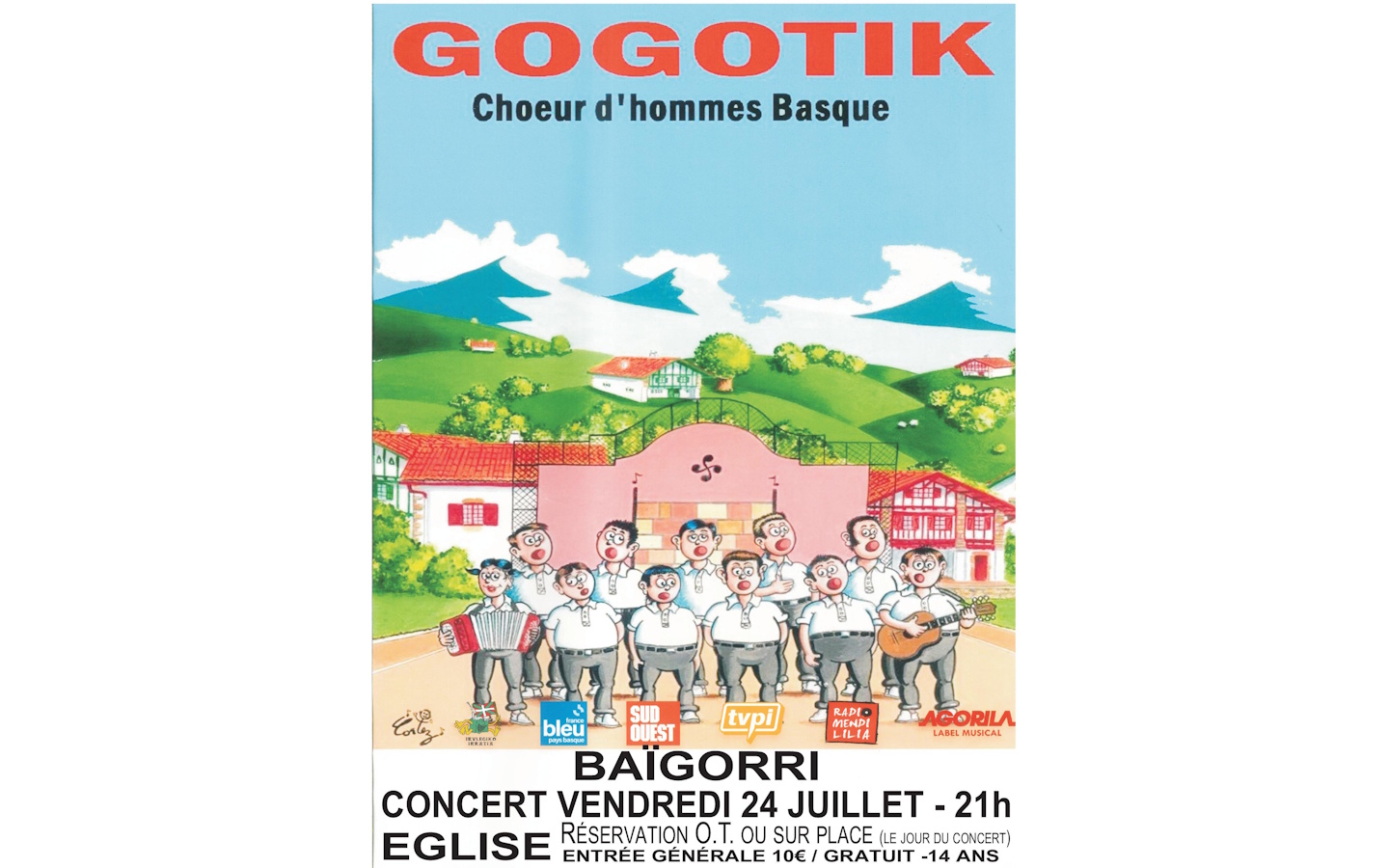 Choeurs basques d'hommes avec Gogotik