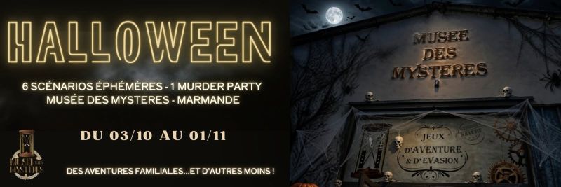 Halloween au Musée des Mystères 