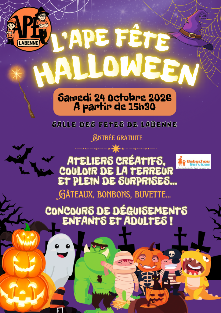 L'APE fête Halloween
