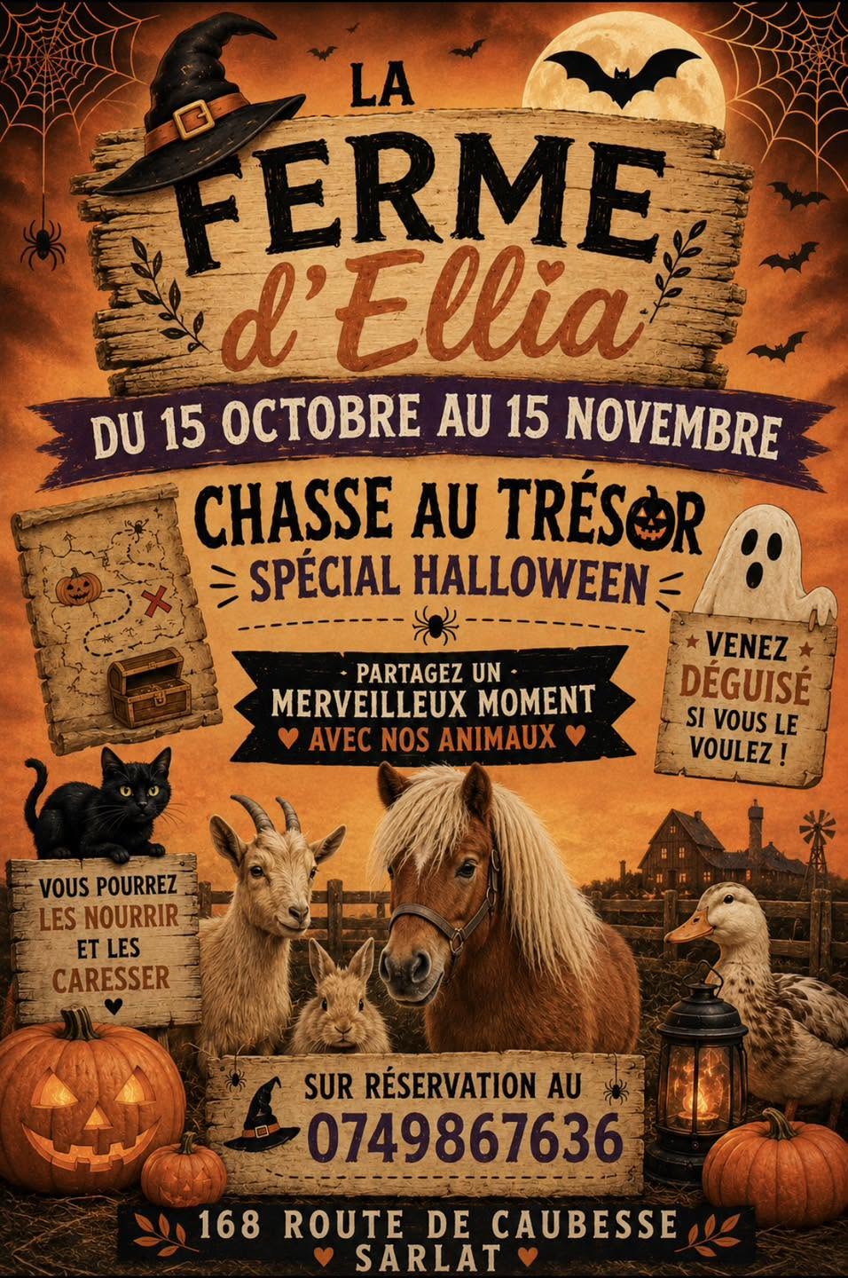 Halloween à La Ferme d'Ellia