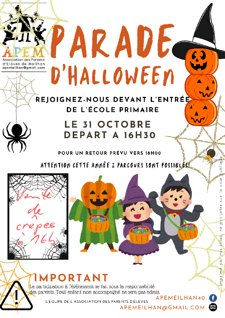 Meilhan fête Halloween