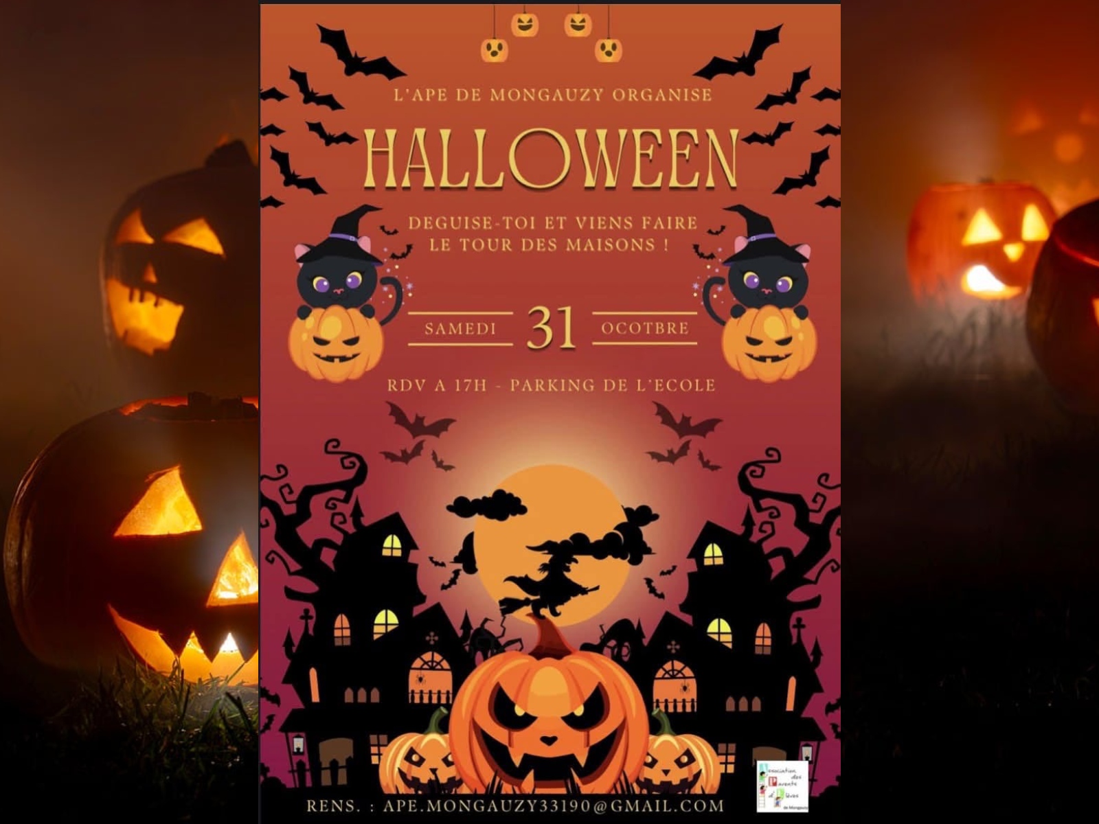 Halloween de l'APE de Mongauzy