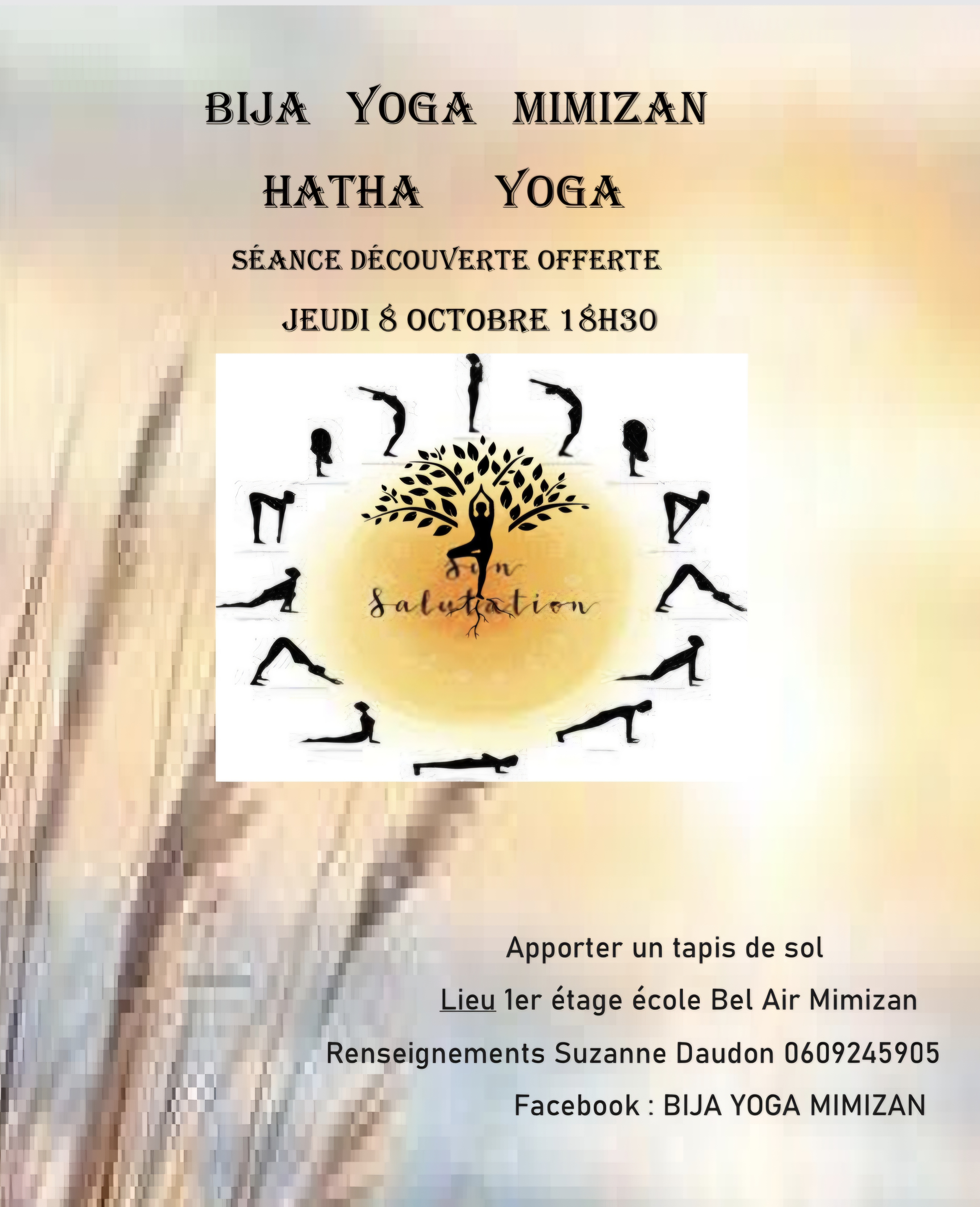 Séance Hatha Yoga offerte 