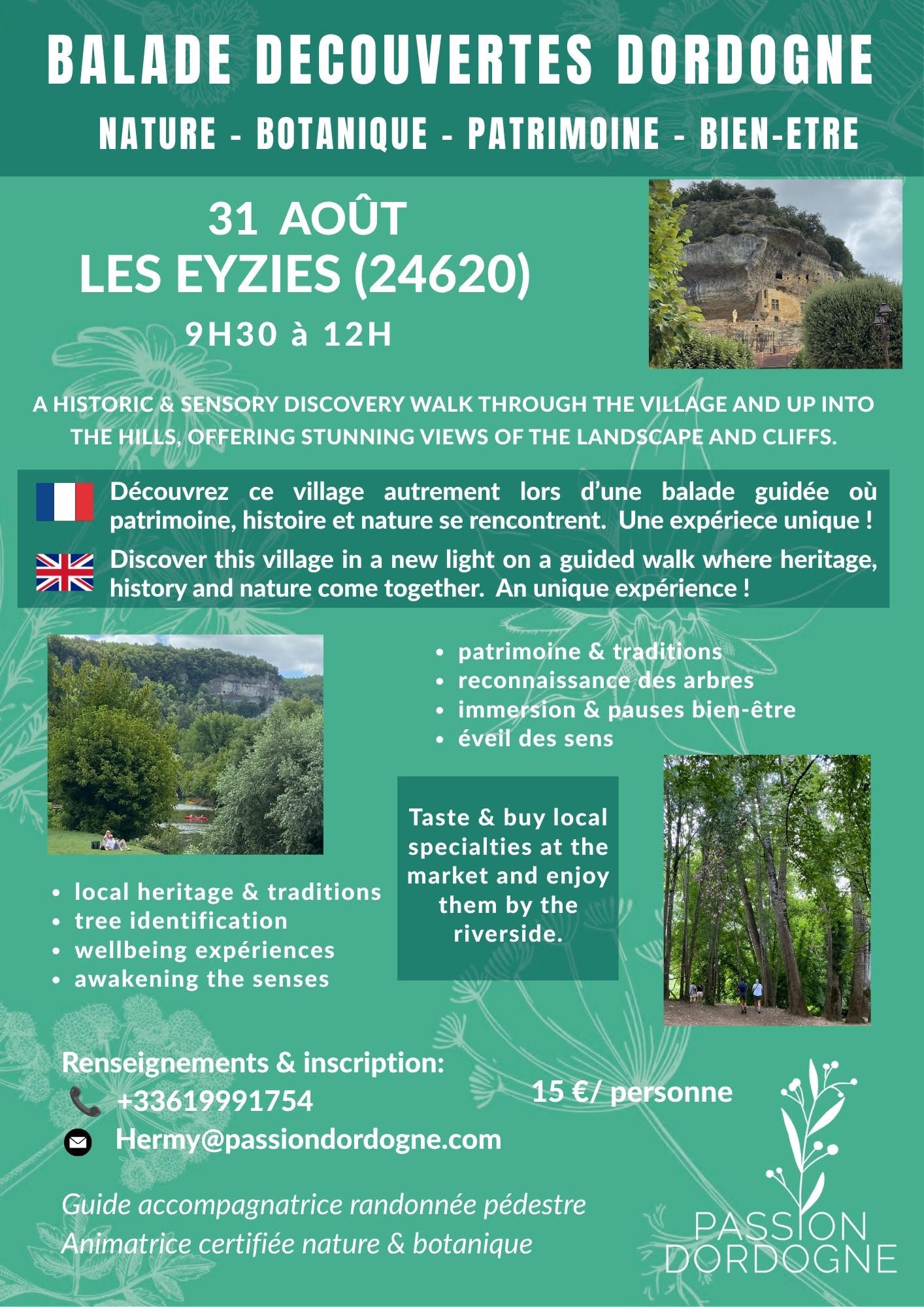 Balade découvertes Dordogne