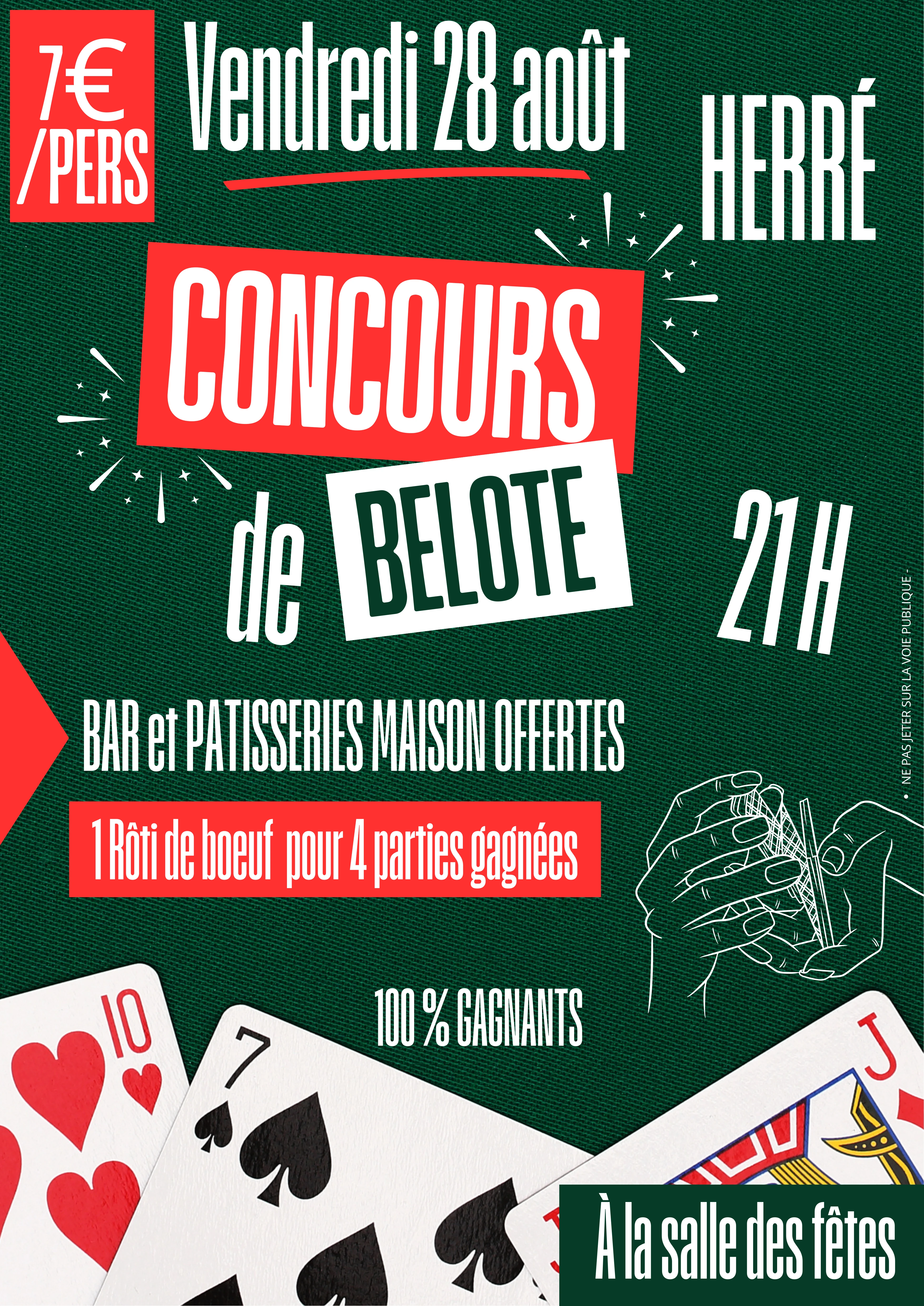 Concours de belote