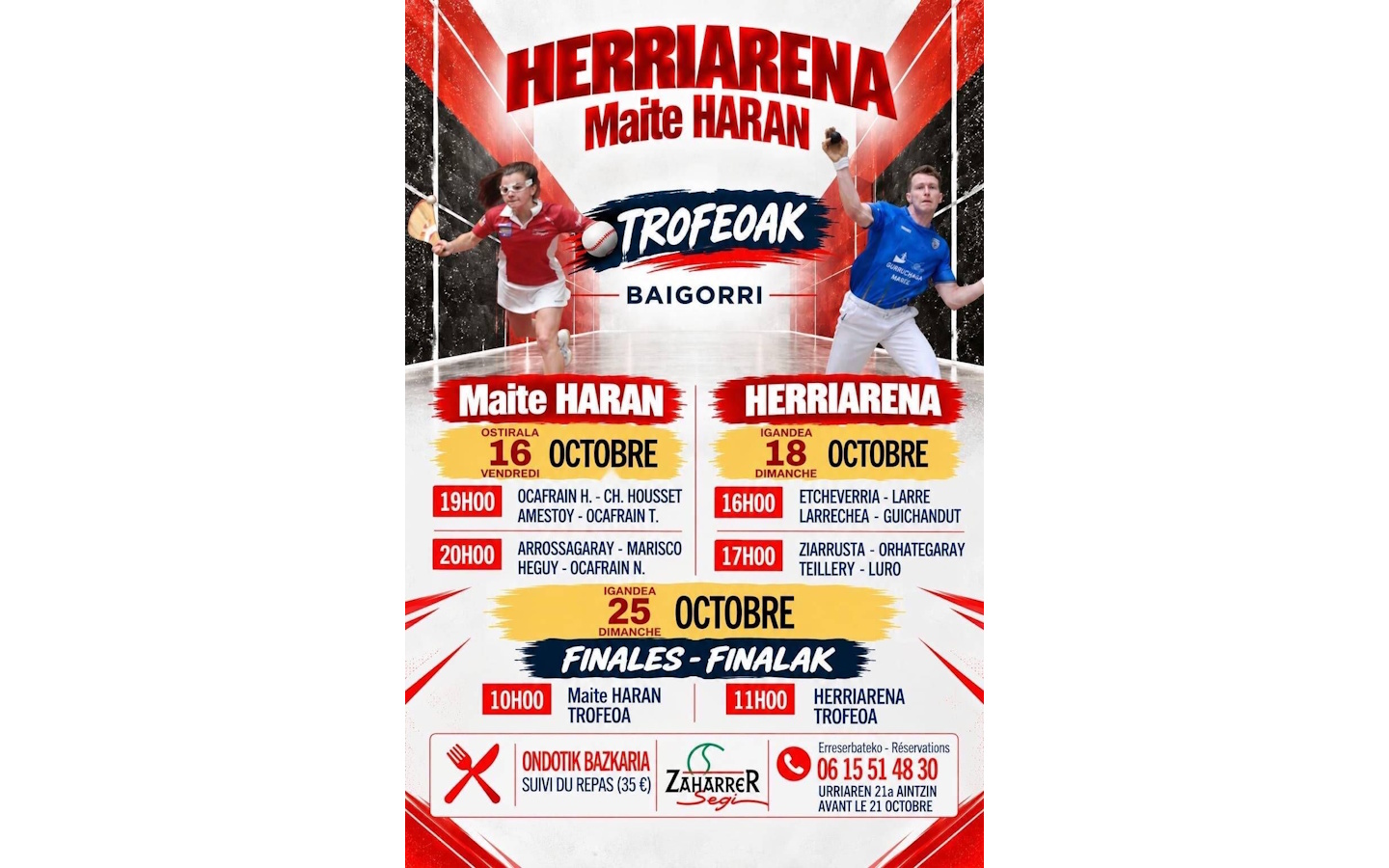 Trophée Maité Haran : Pelote basque