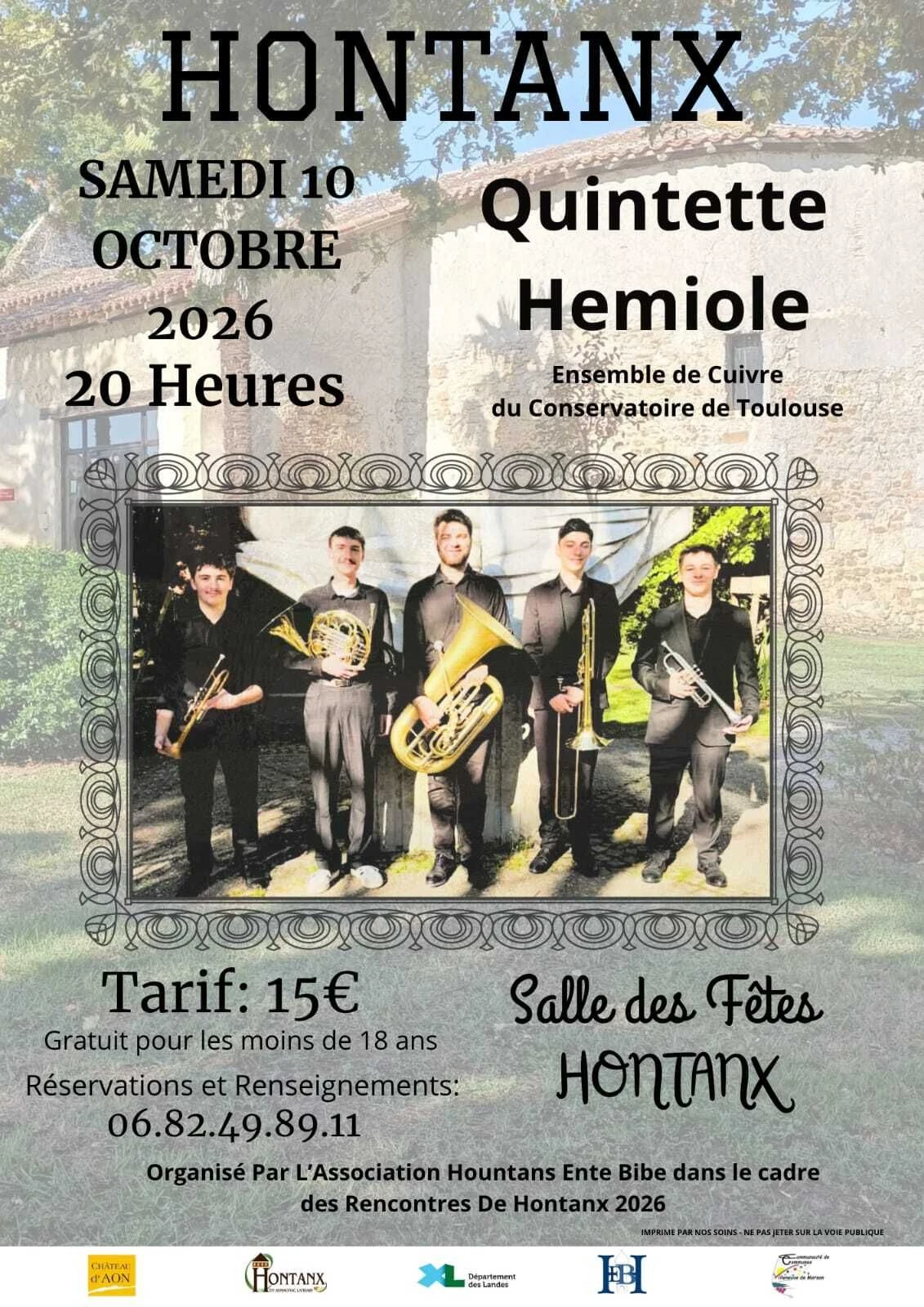 Concert : Quintette Hemiole