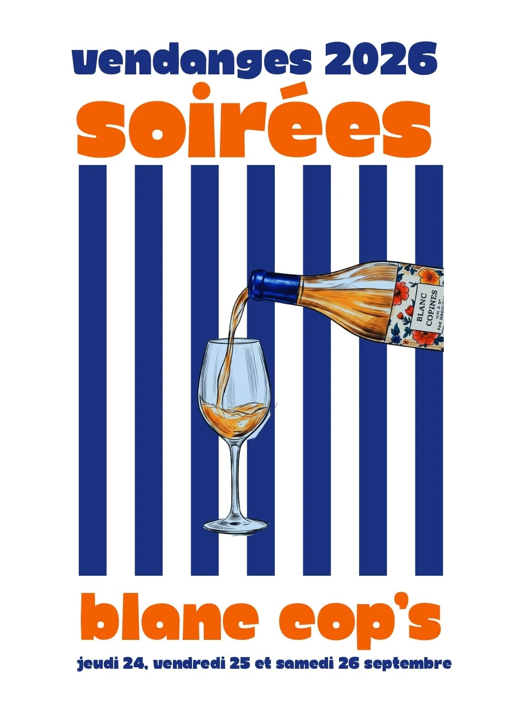 Soirées Blanc cop's