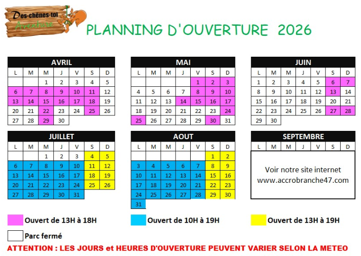 Des Chenes toi aventures