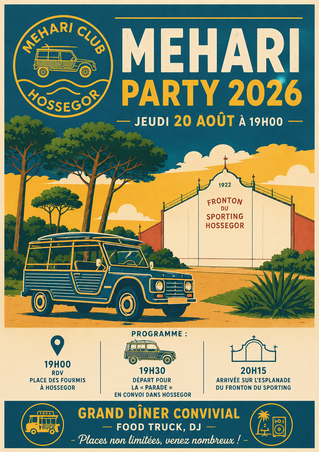 Méhari Party 2026