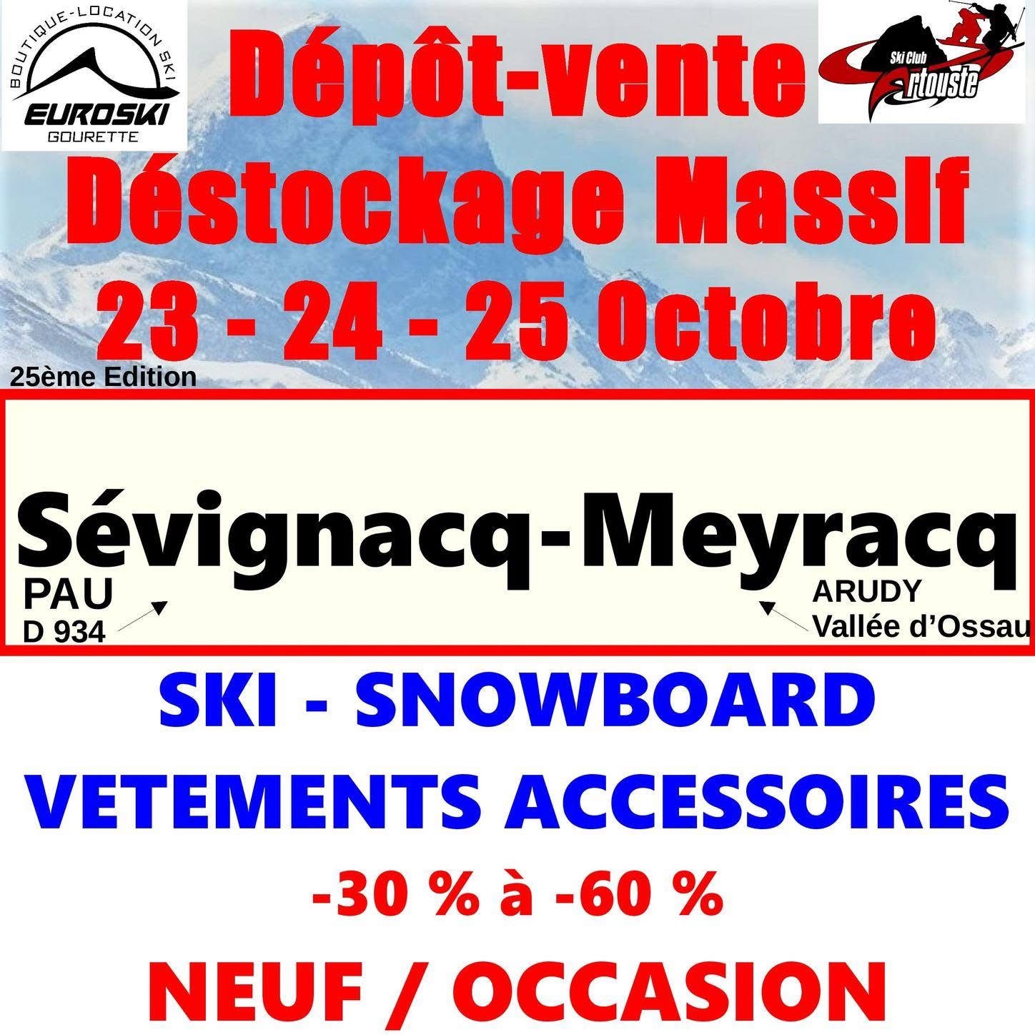 Dépôt Vente - Déstockage Massif - Ski Snowboard Vêtements Accessoires