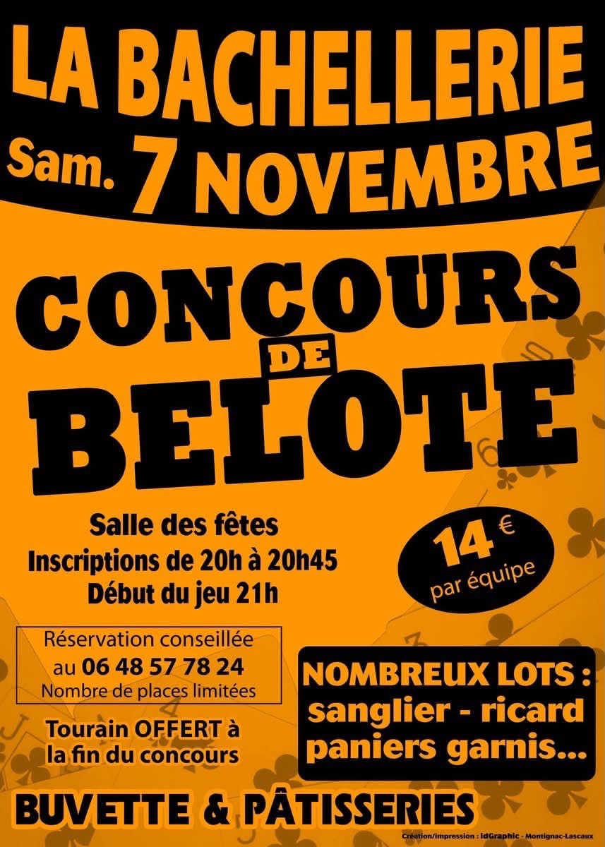 Concours de belote