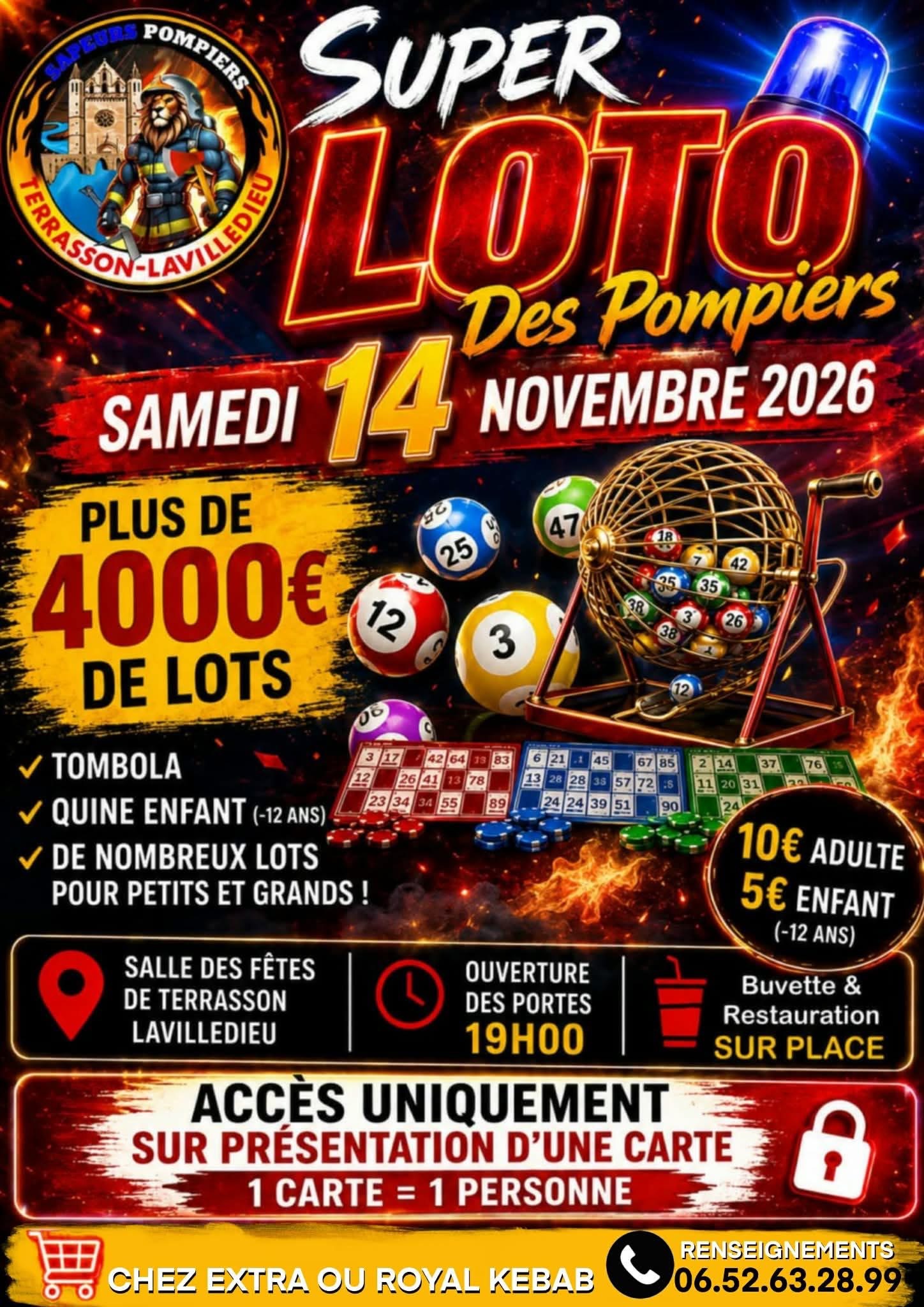 Super Loto des Sapeurs Pompiers