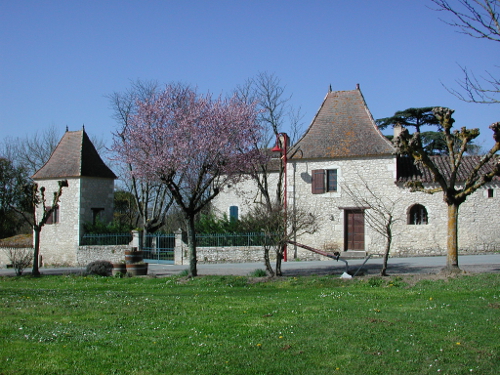 Saint-Sernin-de-Duras, vers le domaine d'Amblard