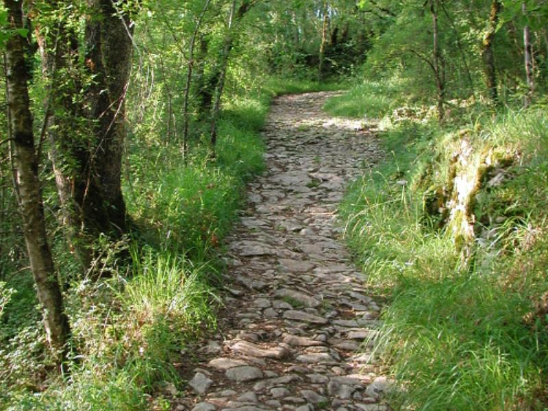 Gavaudun, dans la vallée de la Lède