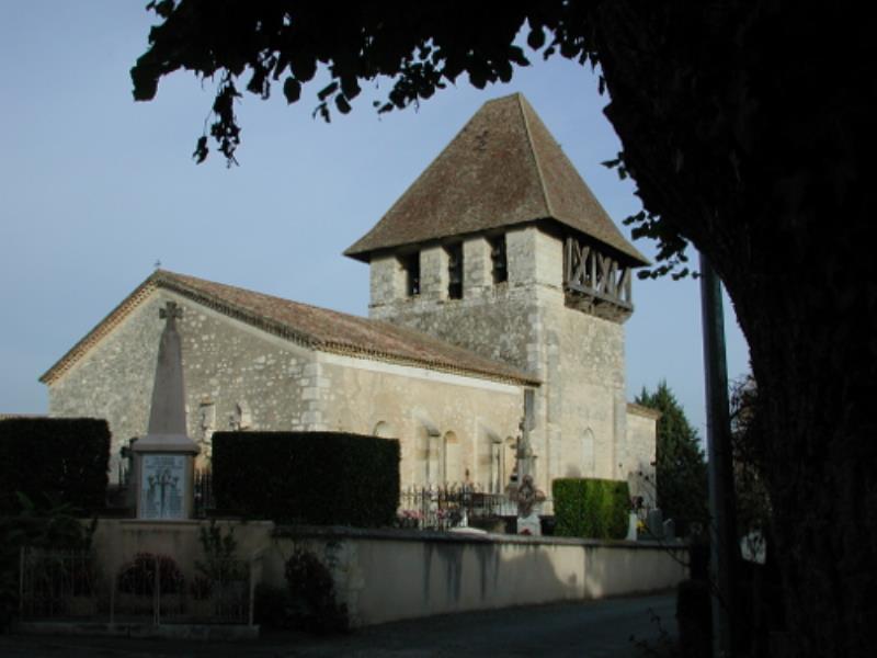 Bournel, vers le moulin de Lagrosse, sur le Dropt