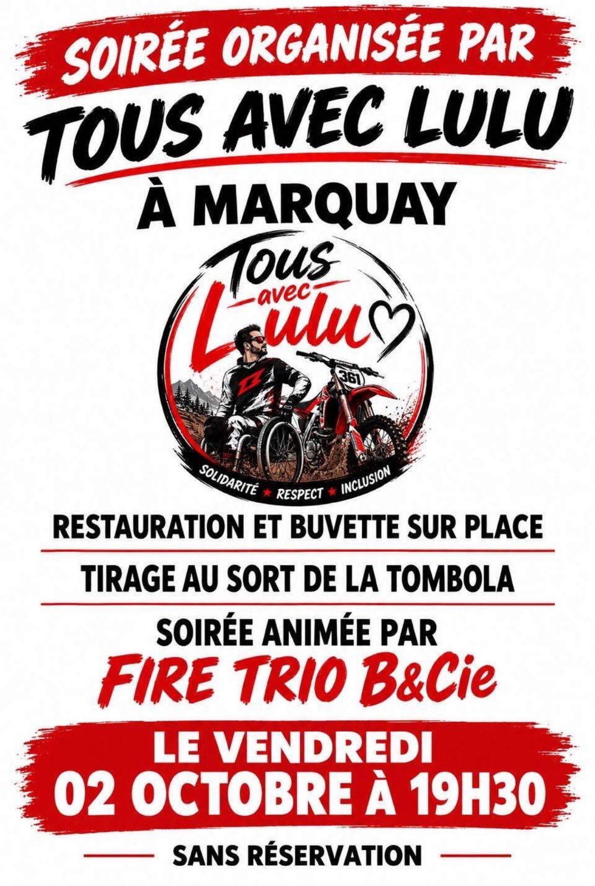 Soirée "Tous avec Lulu"