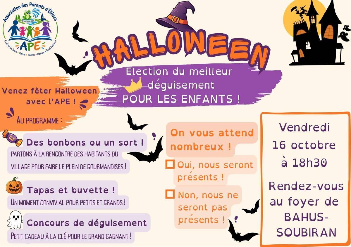 Soirée Halloween