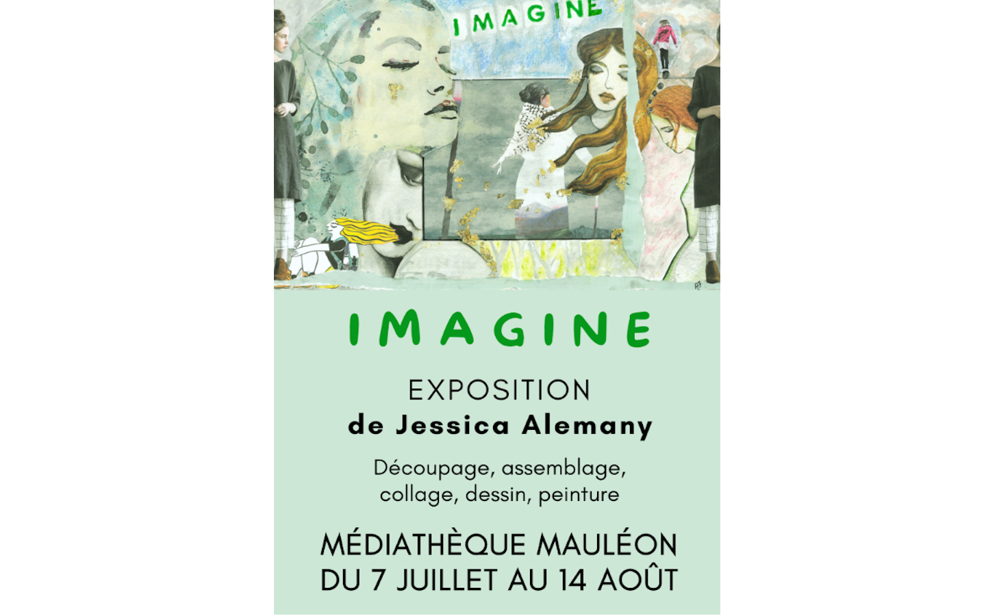 Exposition d'art plastique de Jessica Alemany
