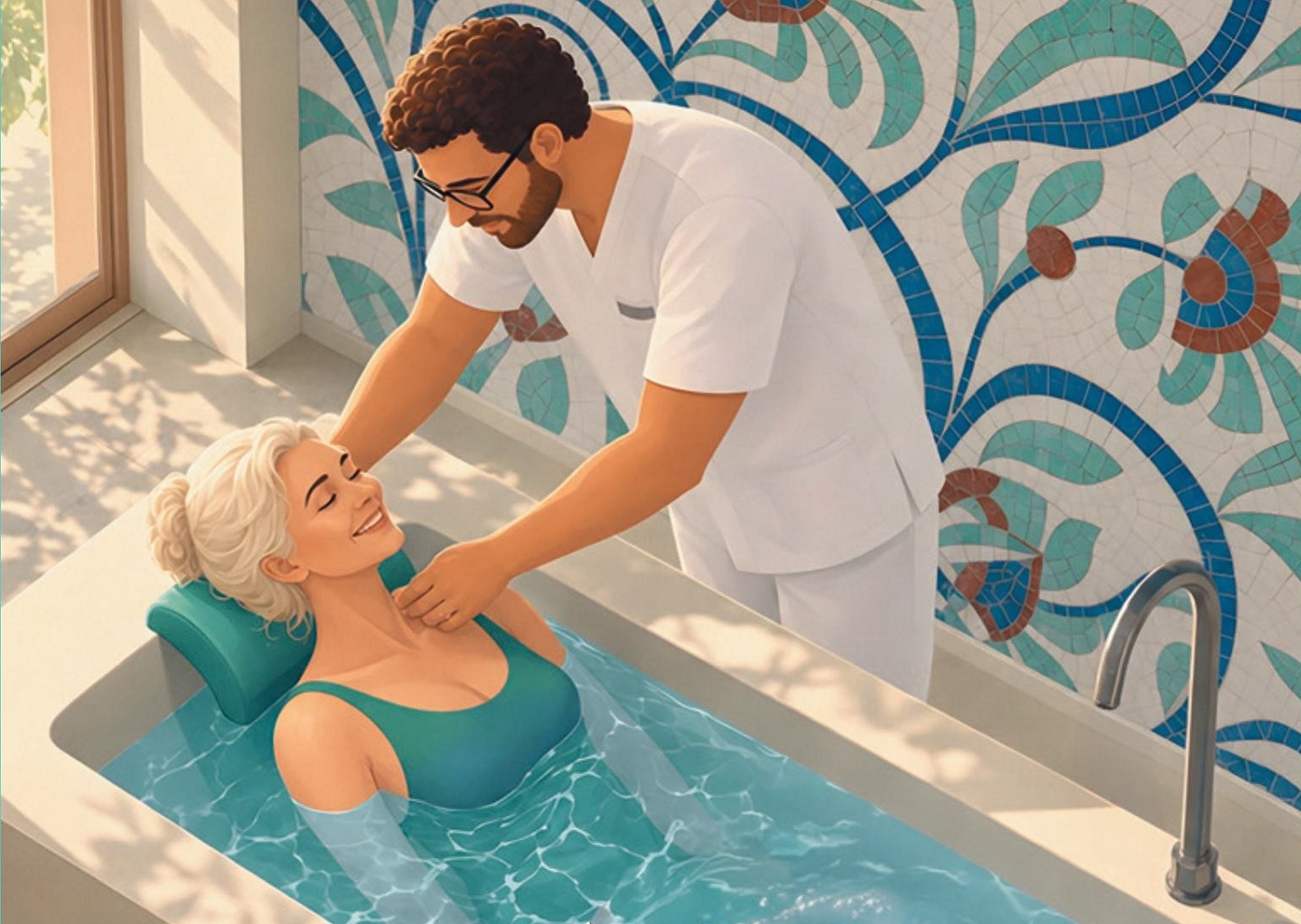 Immersion thermale à Selya Resort