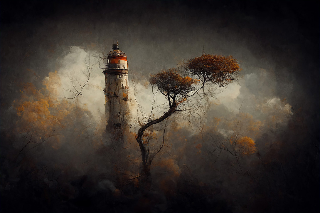 Exposition "Itinéraires diffus : Rivages, brumes et lumières - paysages en clair-obscur"