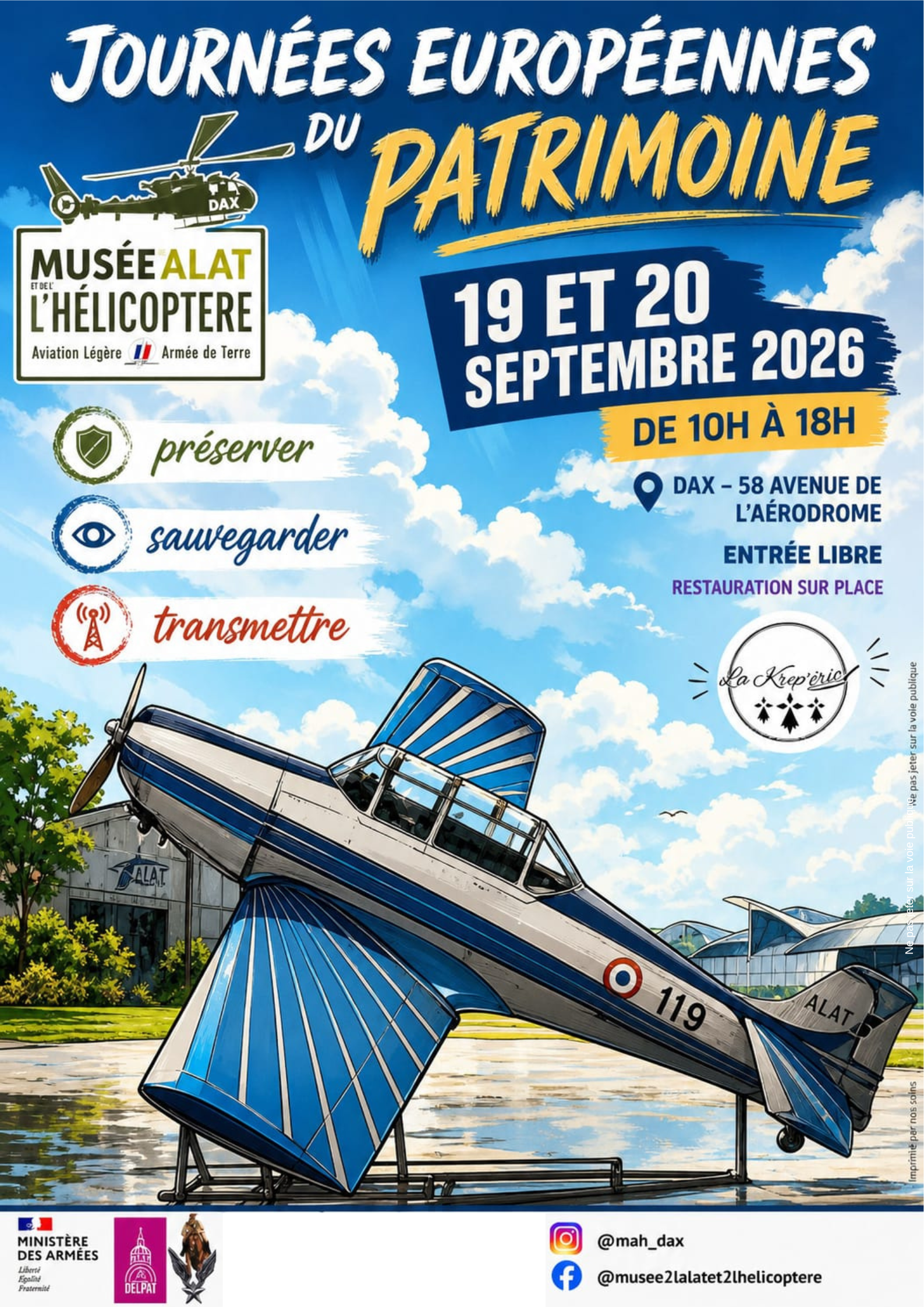 JEP au Musée de l'Hélicoptère