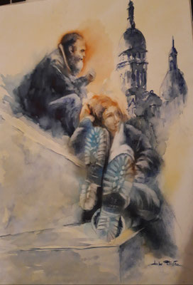 Exposition Aquarelles Jean-Luc Pateytas