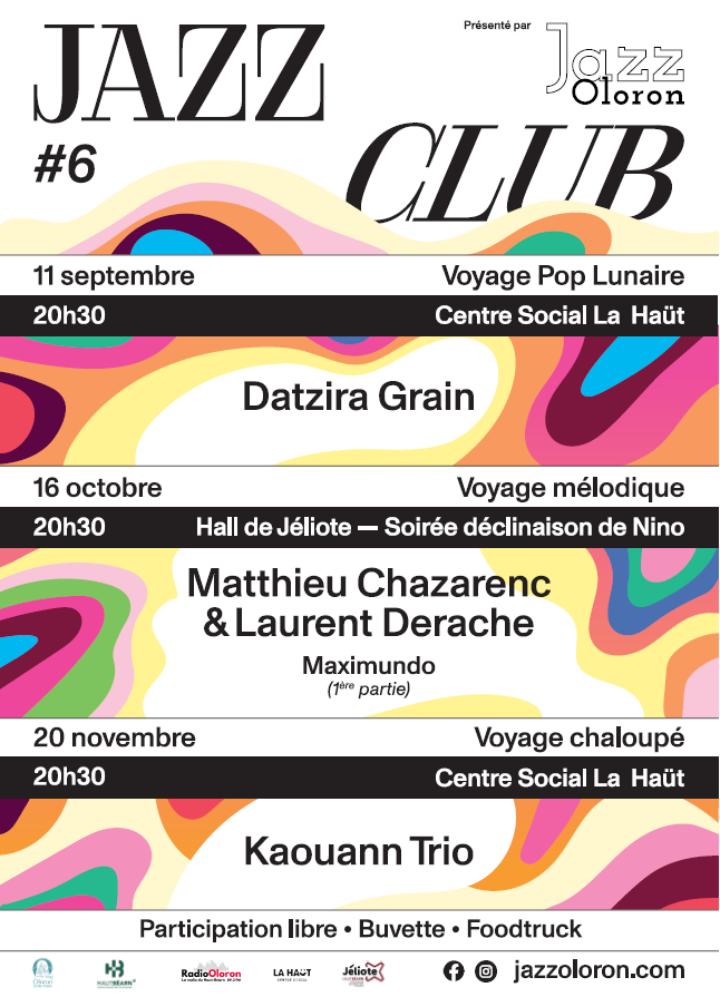 Soirée Jazz Club - Kaouann – Voyage Chaloupé