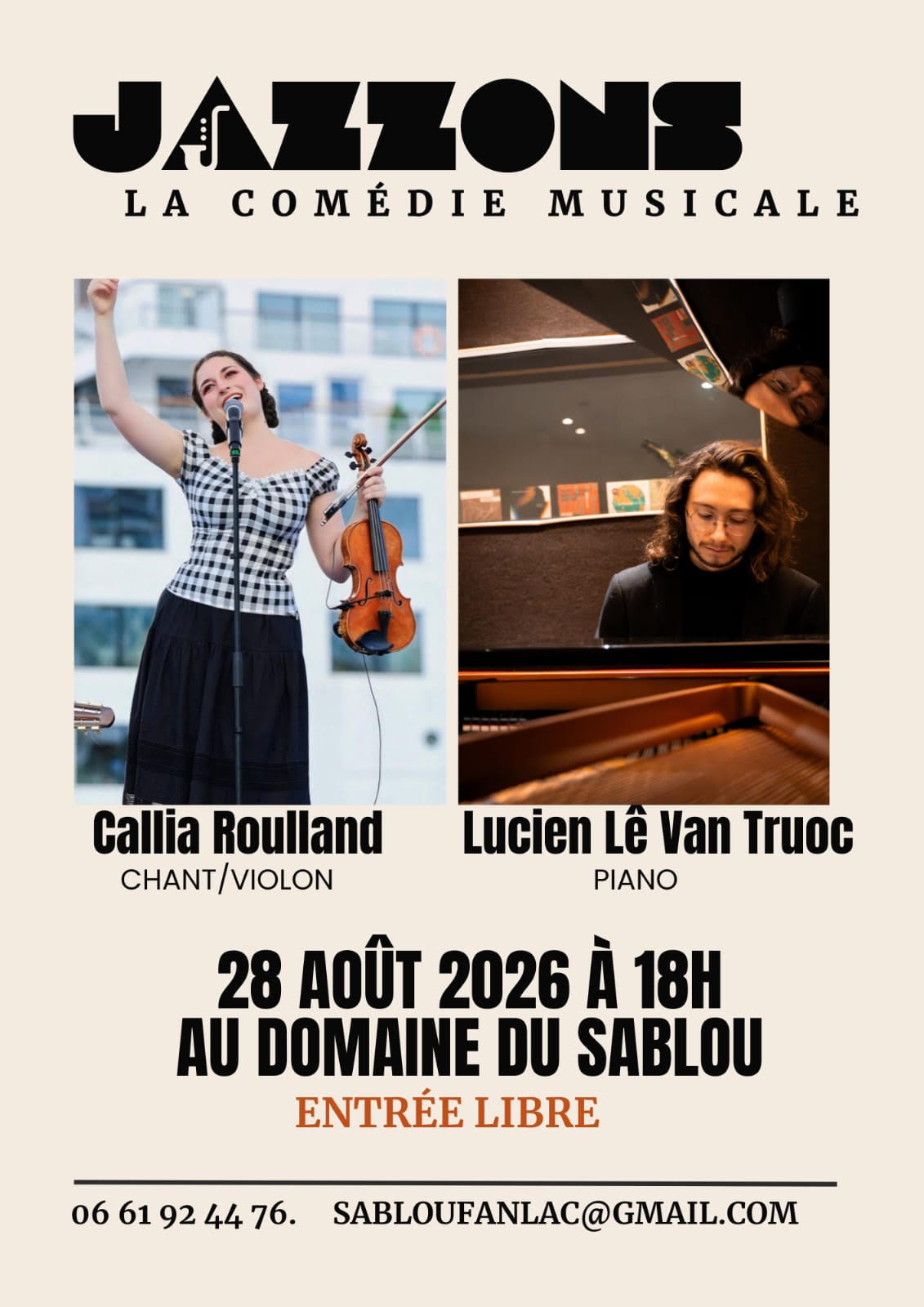 Jazzons la comédie musicale