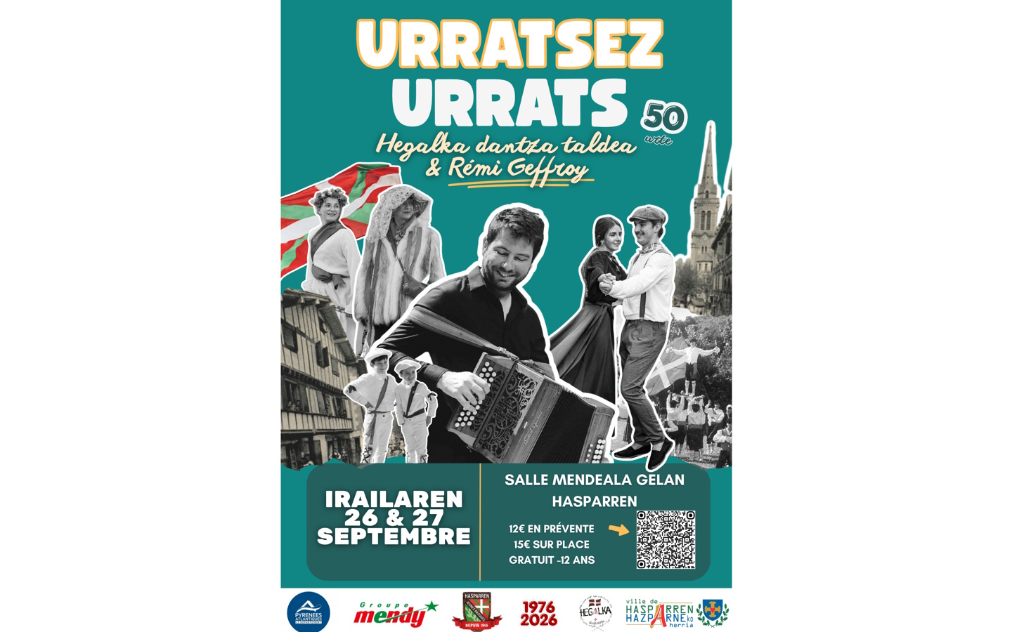 50 ans d’Hegalka : Urratsez Urrats