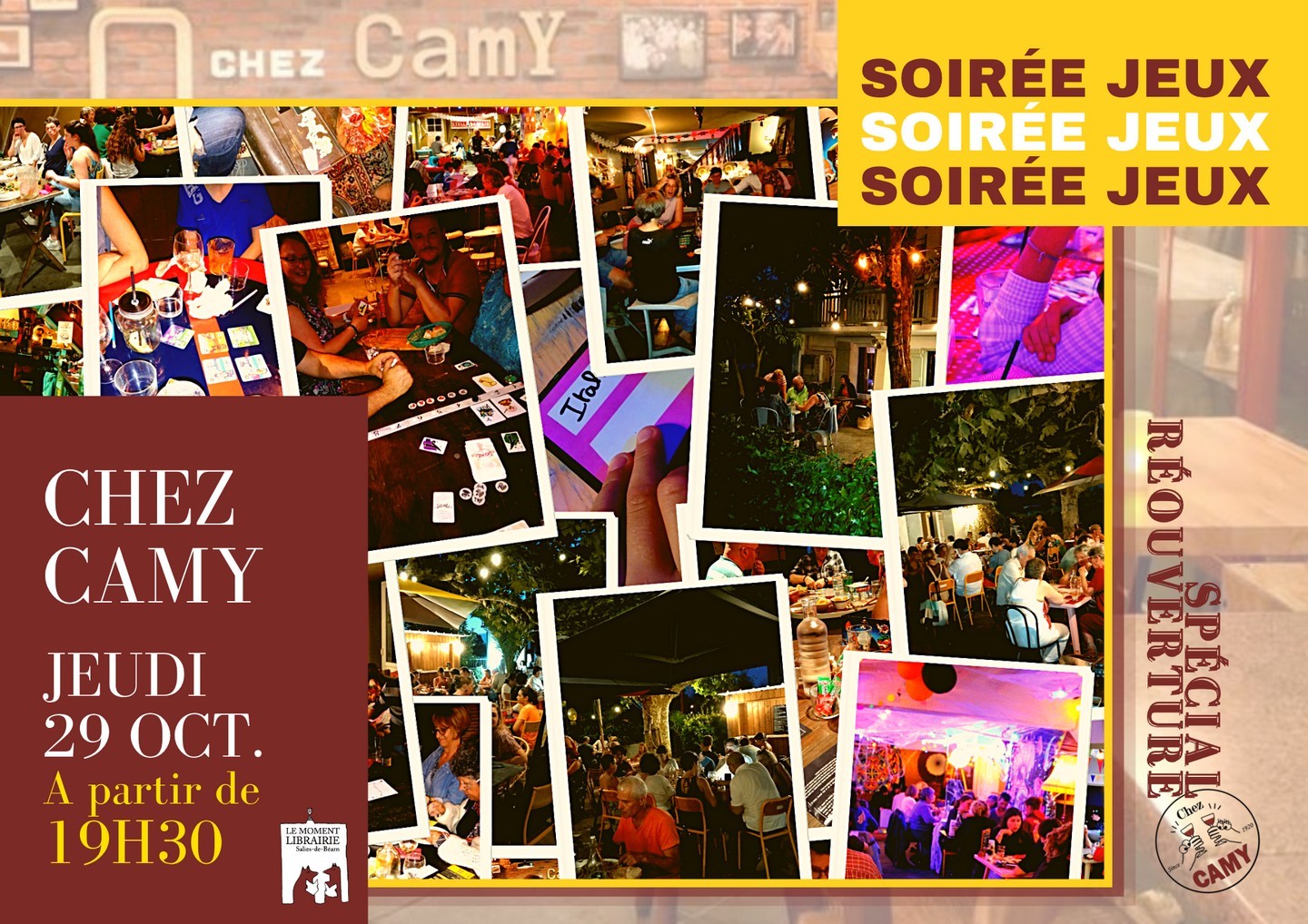 Soirée jeux Chez Camy