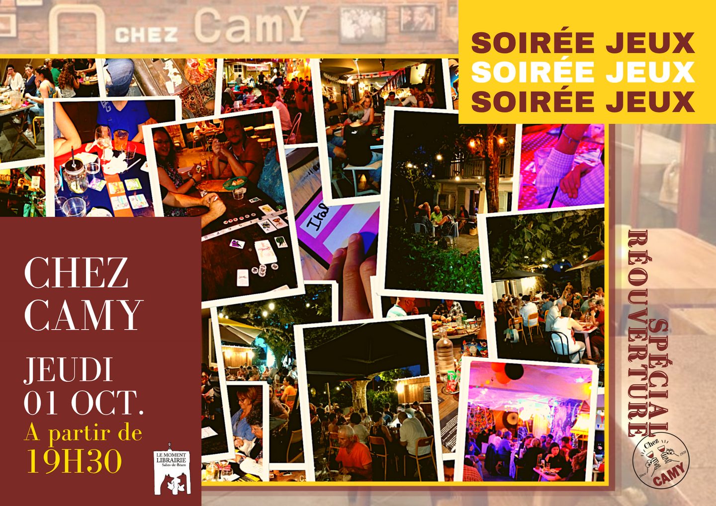 Soirée jeux Chez Camy