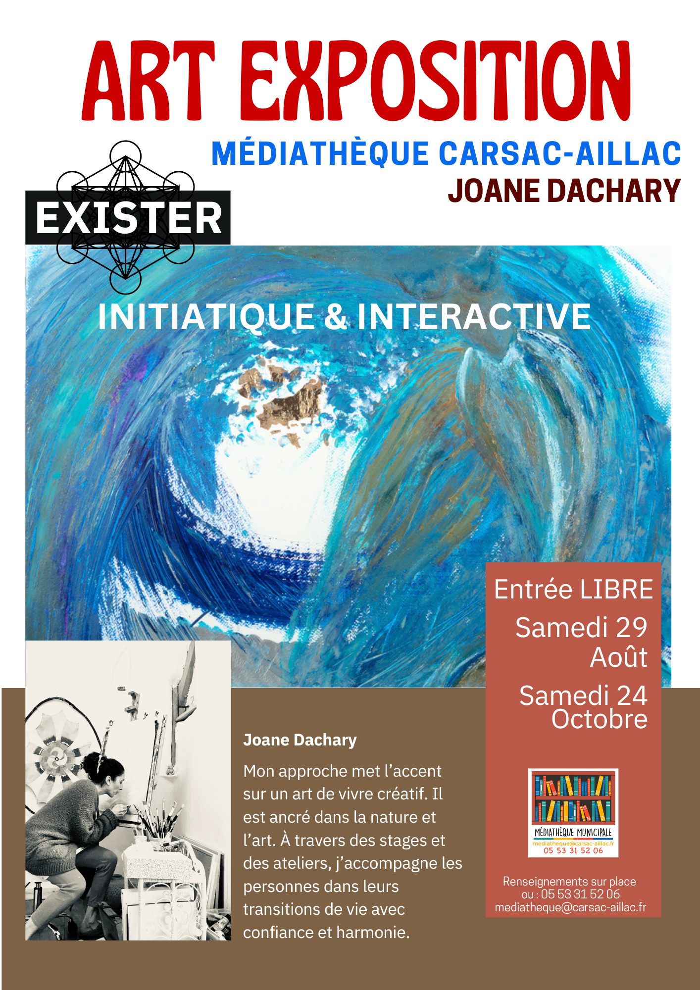 Exposition "Exister" Joane Dachary