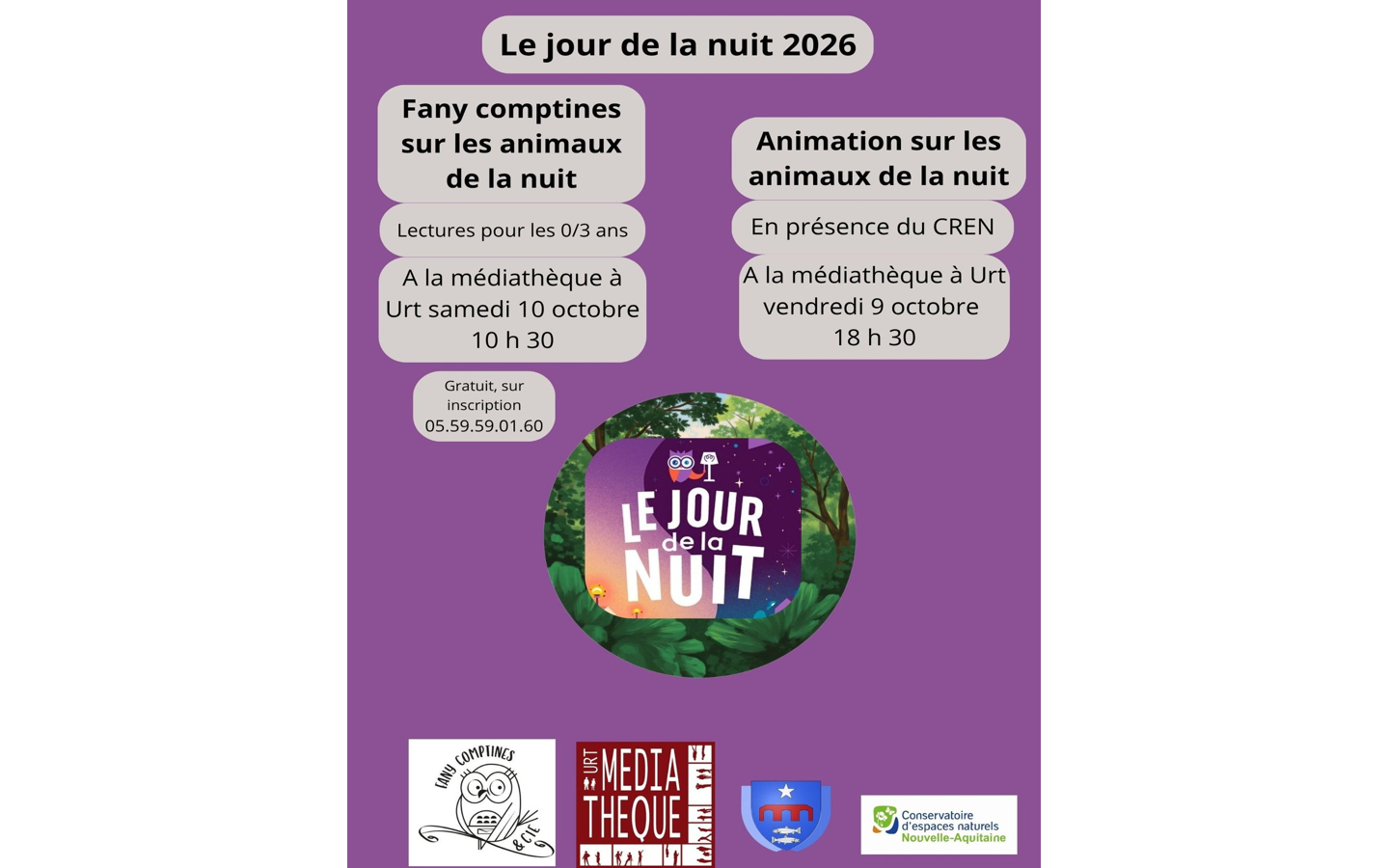 Le jour de la nuit 2026 : Fany comptines