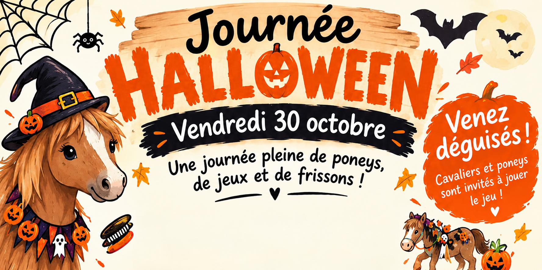 Journée Halloween au Club Hippique de la Côte Basque