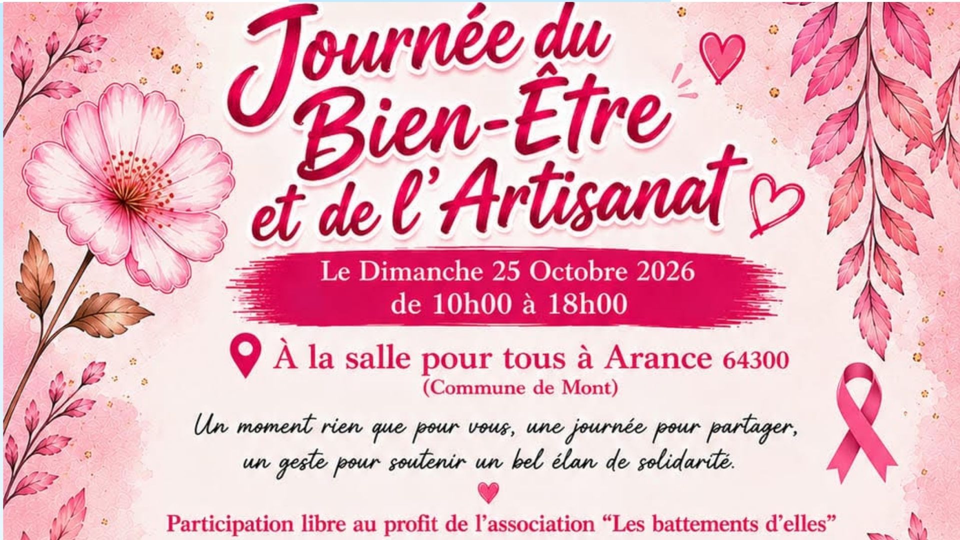 Journée du bien-être et de l'artisanat