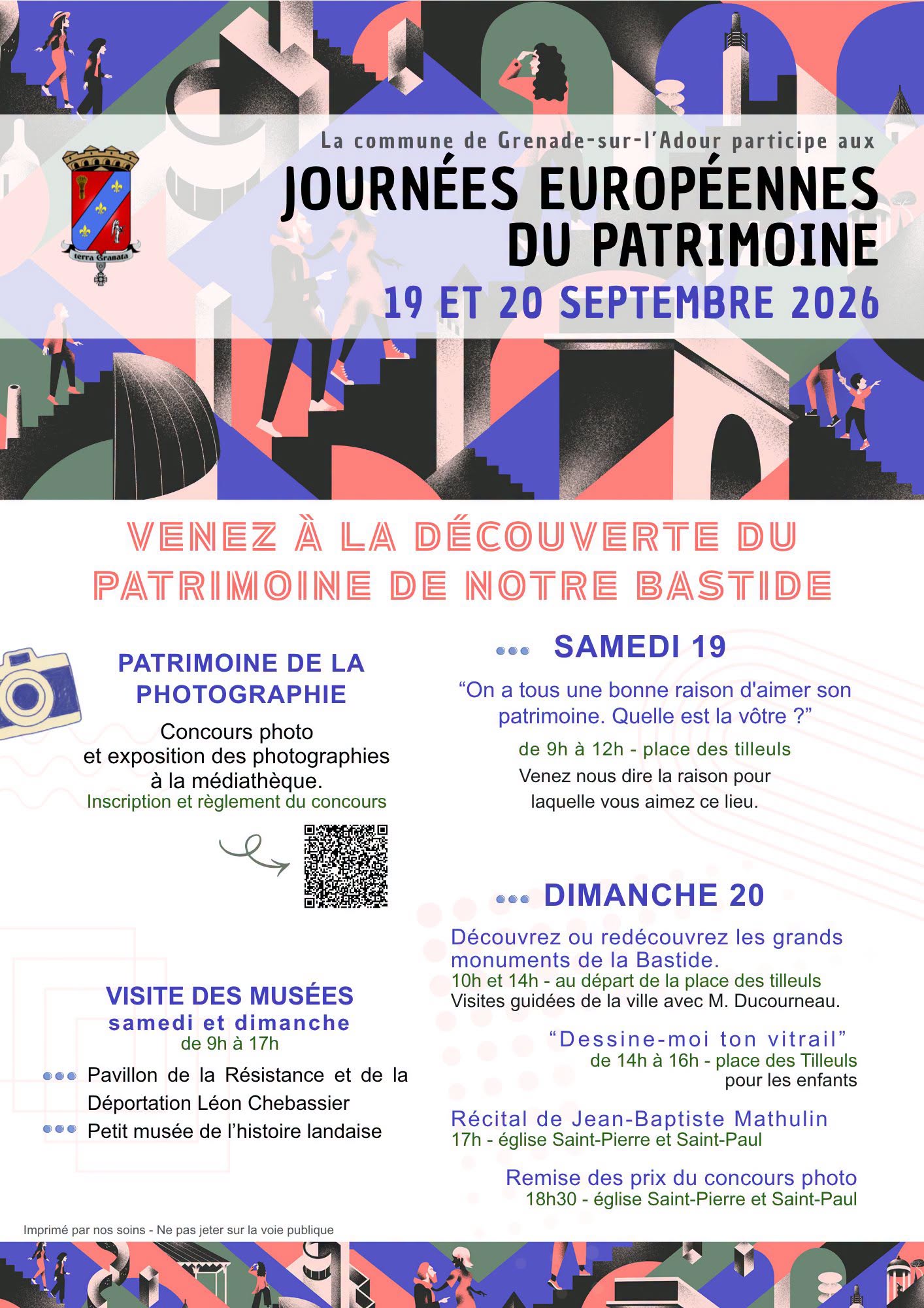 Journées du Patrimoine - Grenade sur l'Adour