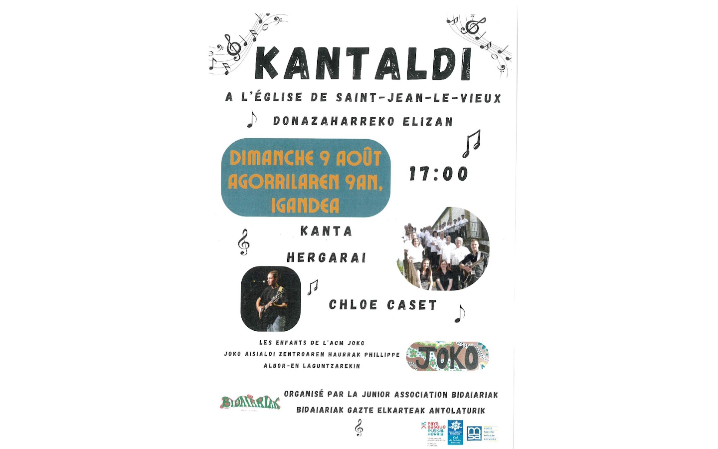 Kantaldi : chants basques