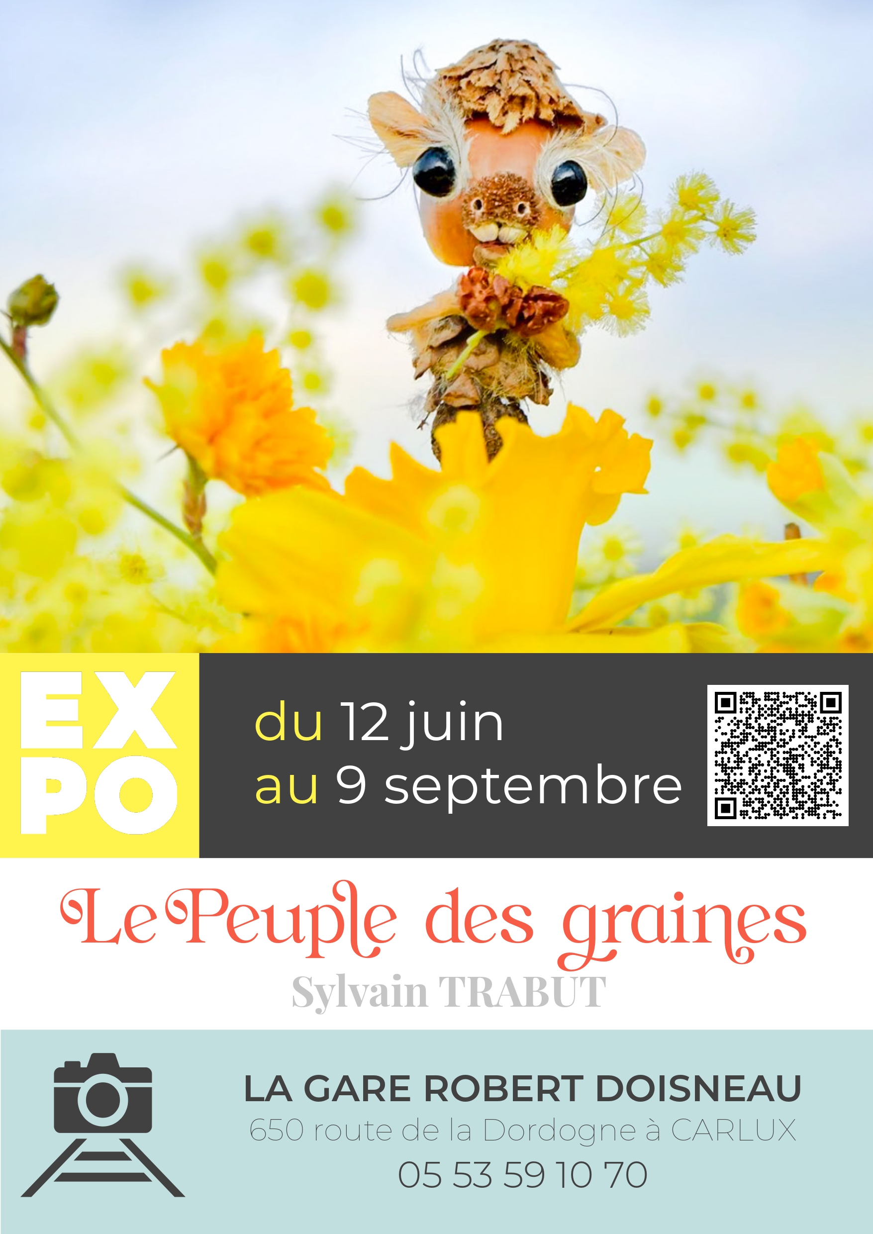 Le peuple des graines - Exposition à la gare R ...