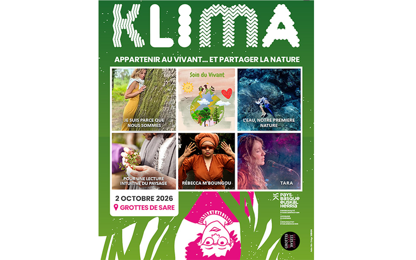 Semaine Klima aux Grottes de Sare : Appartenir au vivant… Et partager la nature